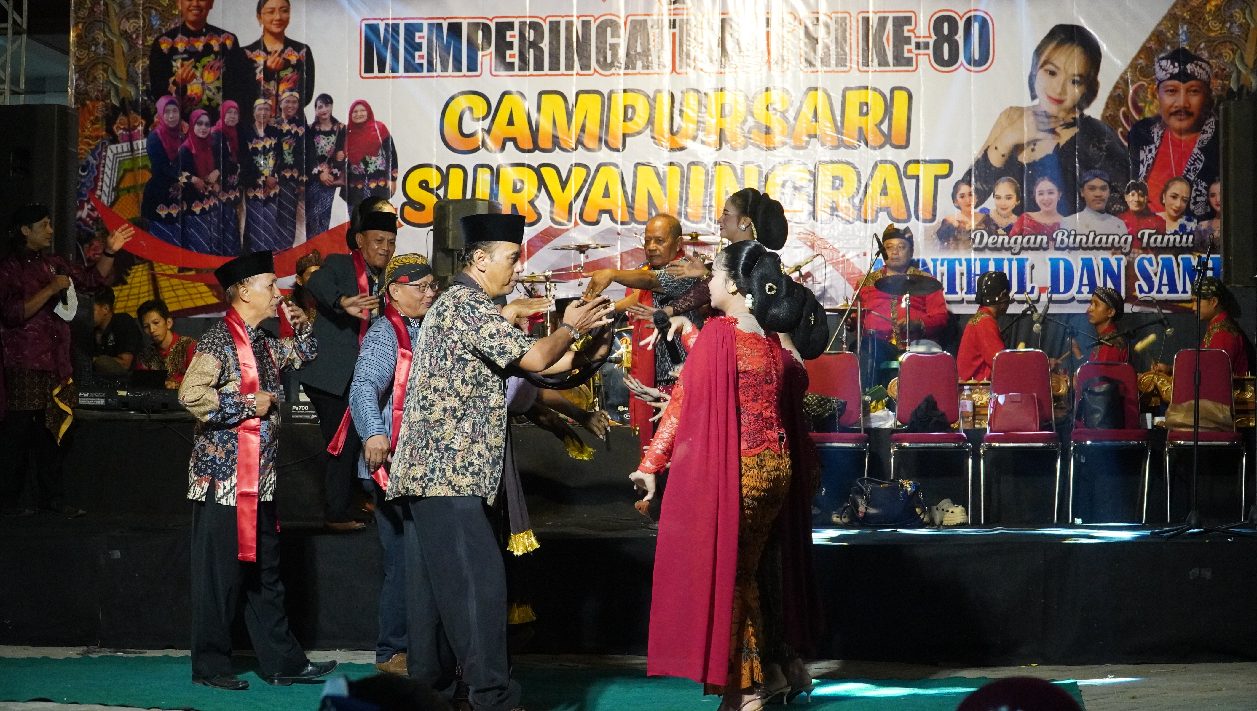 22 Agustus 2025-Resepsi Bersih Desa Kelurahan Sananwetan