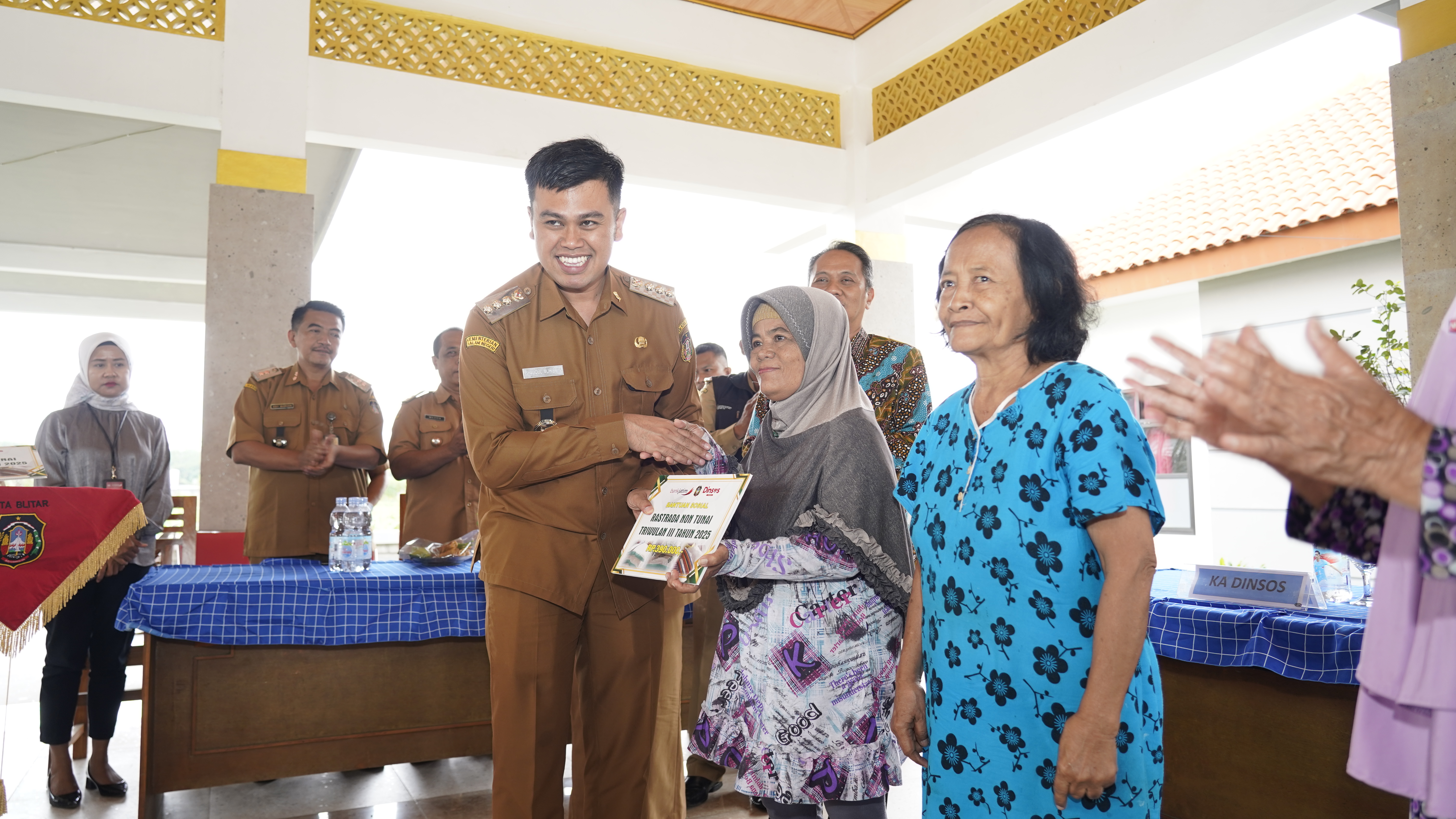 30 September 2025- Penyaluran RASTRADA NON TUNAI 3wulan Tahun 2025 (Kel.Rembang, Kel.Blitar, Kel.Kauman)