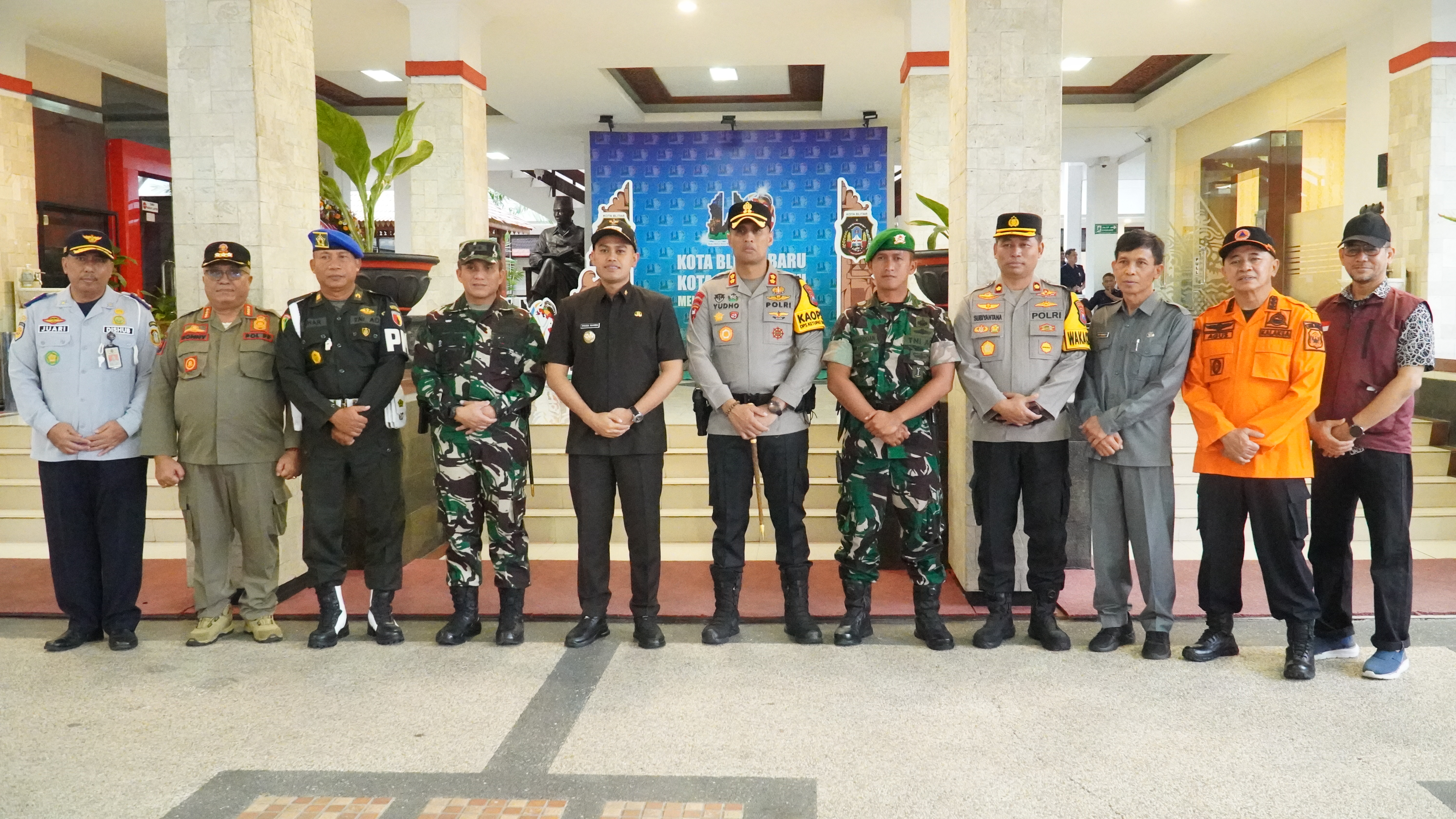 30 Maret 2025 - Apel Pengamanan Malam Takbir&amp;amp; Sholat Idul Fitri 1446H dilanjut Pengecekan POS PAM &amp;amp;POS YAN