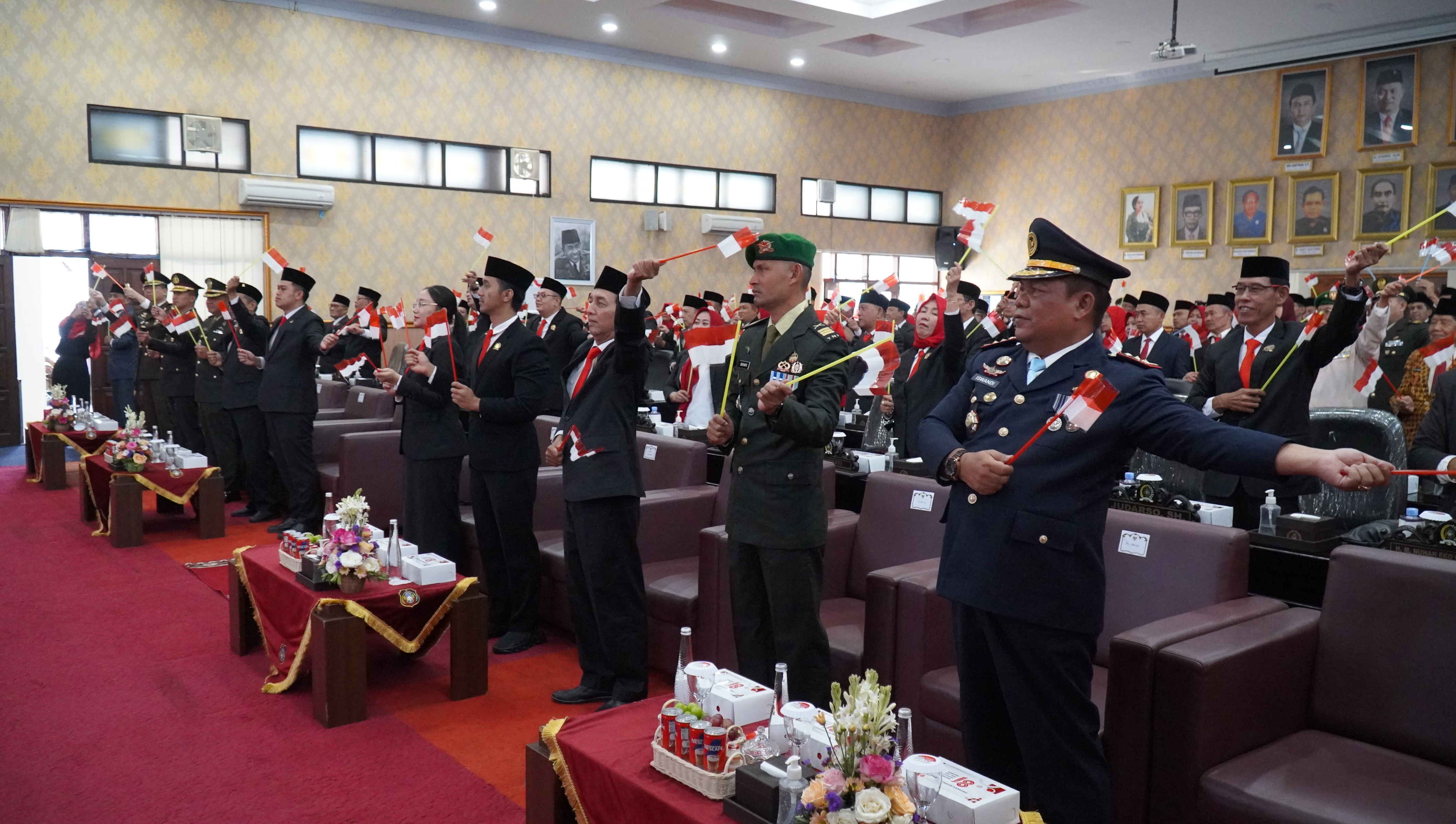 Rapat Paripurna Mendengarkan Pidato Presiden
