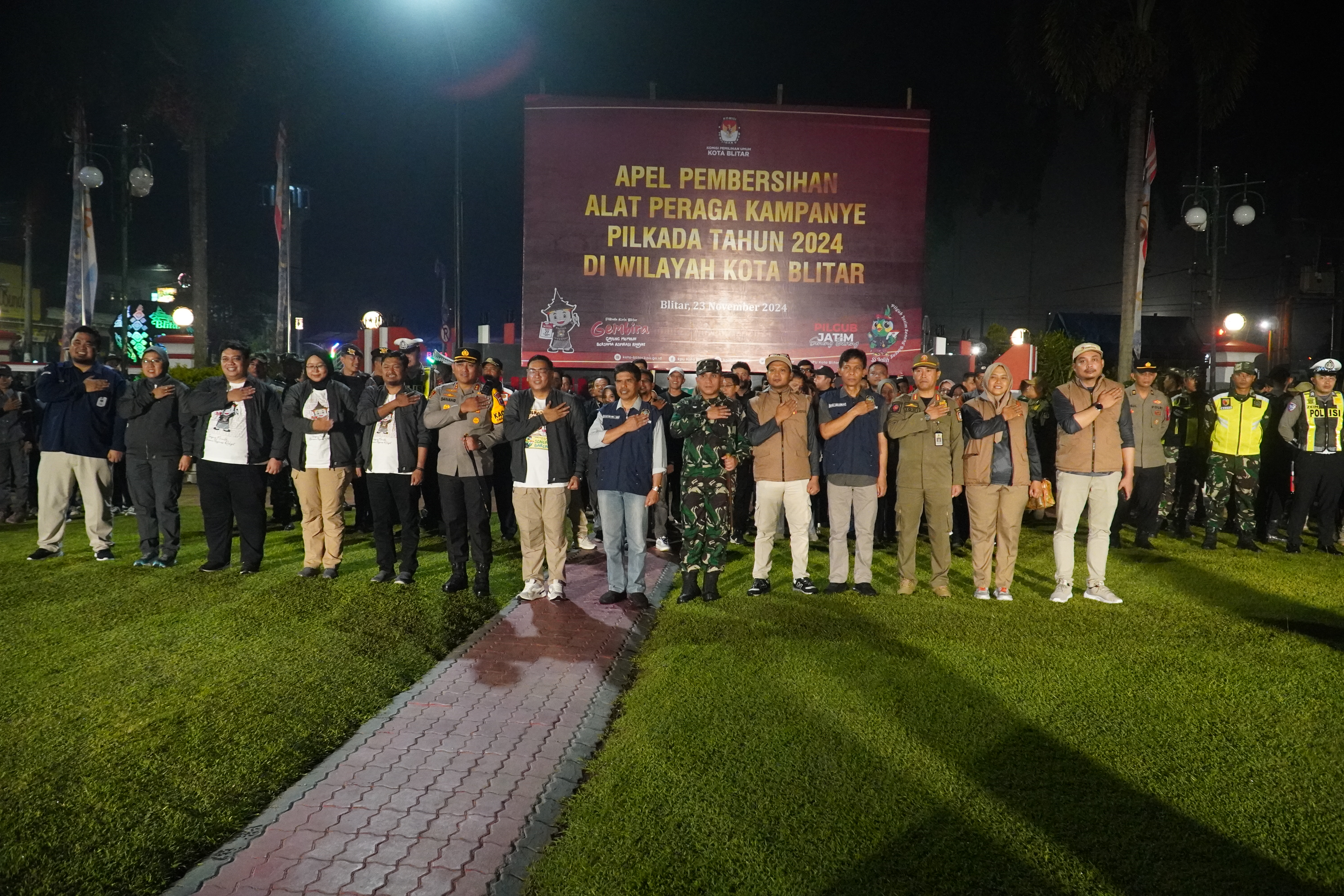 23 November 2024 -  Apel Pembersihan Alat Peraga Kampanye Pilkada 2024