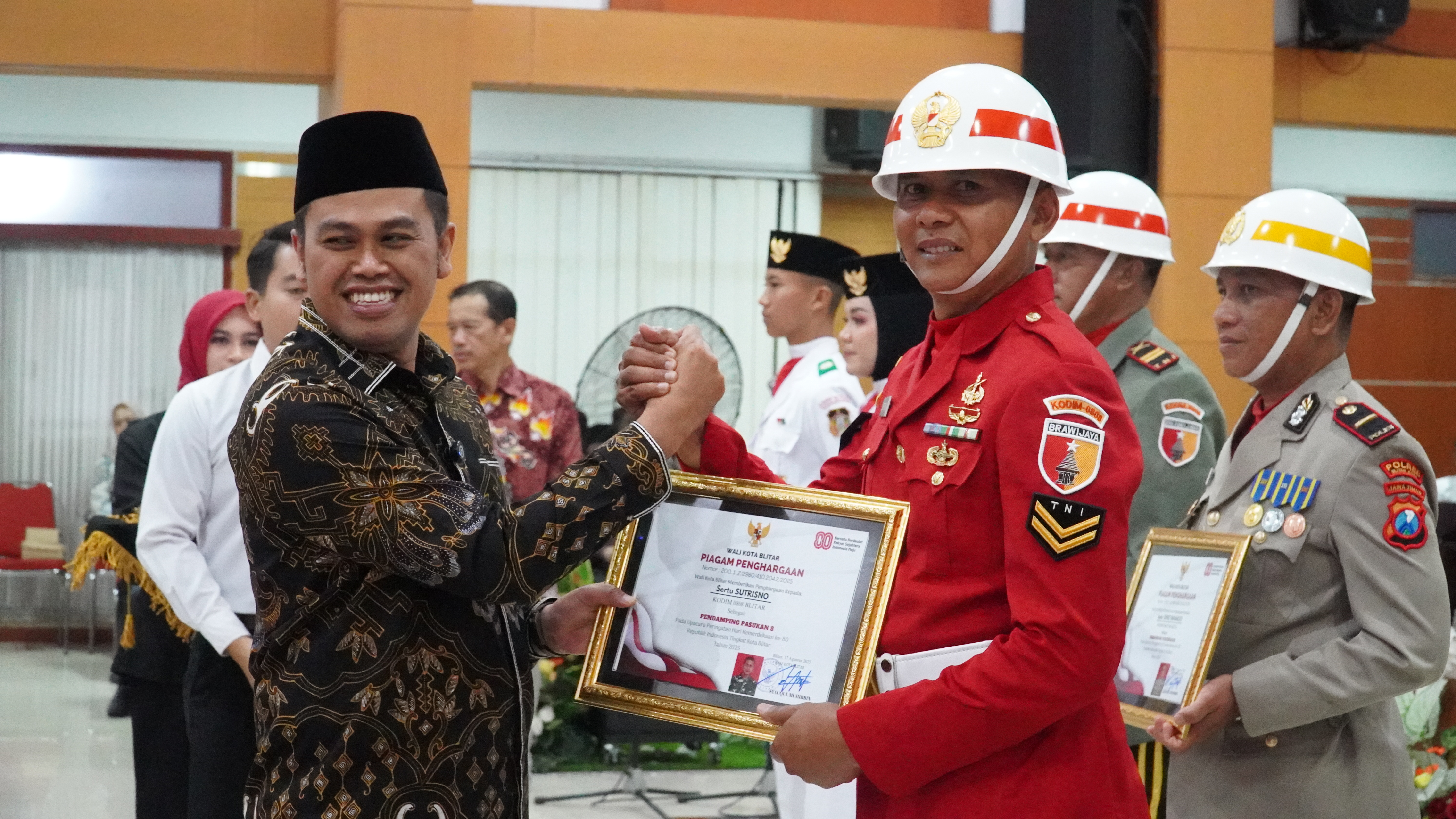 17 Agustus Pelepasan PASKIBRAKA Kota Blitar Tahun 2025