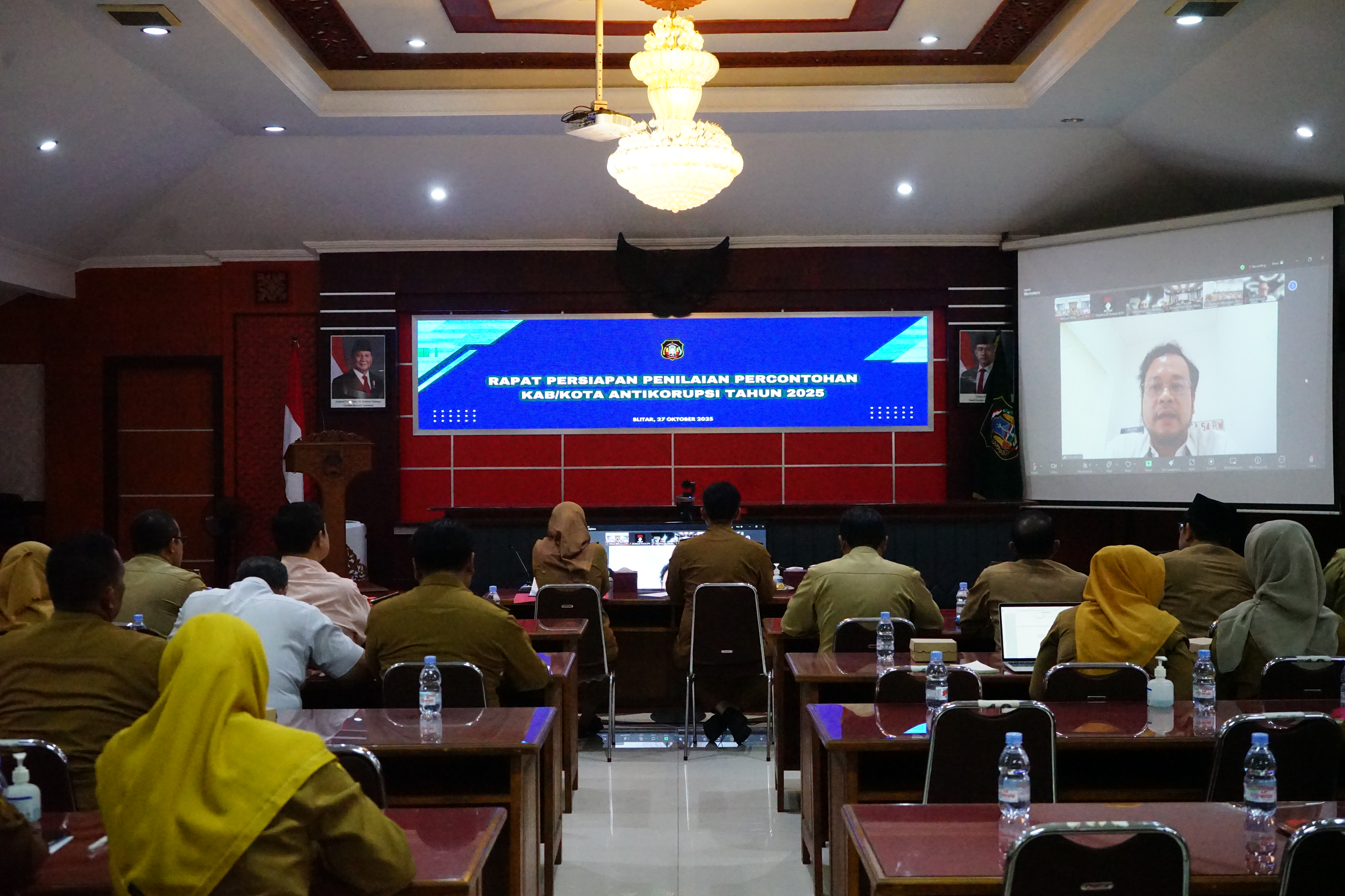 Rapat Persiapan Penilaian Percontohan Kabupaten  Kota Antikorupsi Tahun 2025