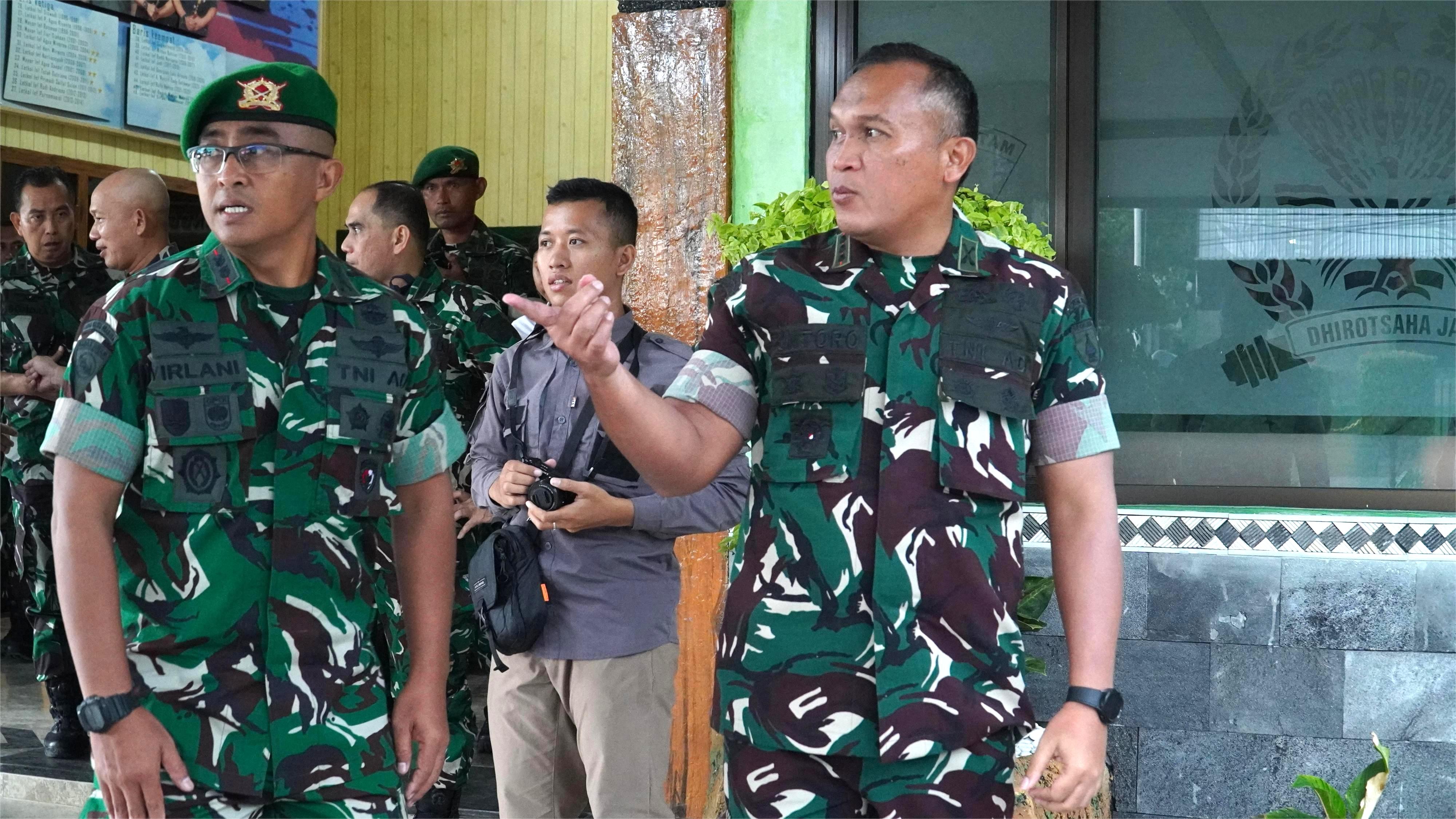7 Mei 2025 - Kunker DANREM 081 DSJ ke Asrama Yonif 511 DY