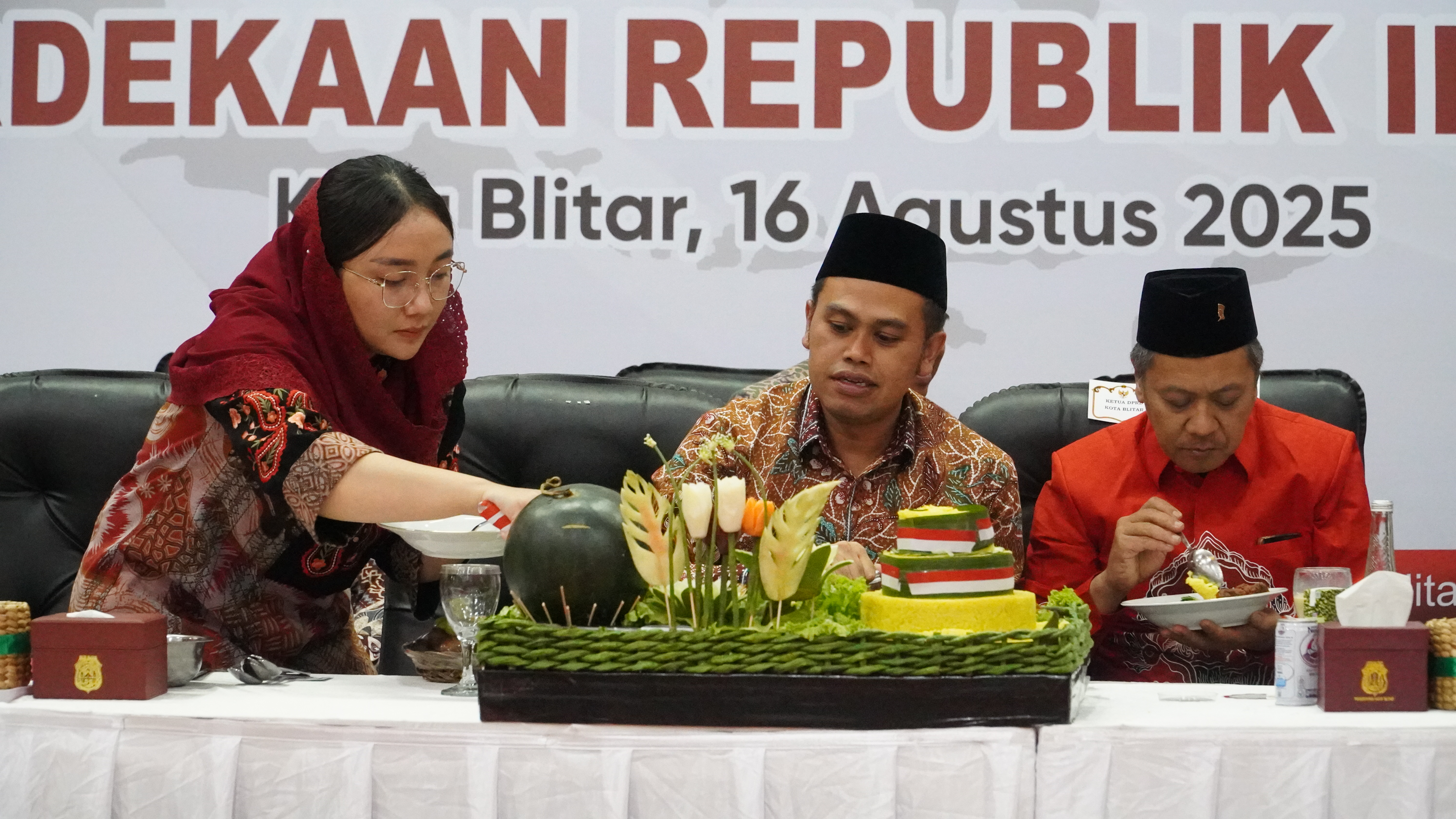 16 Agustus 2025 TASTAKURAN HUT K-80 RI KOTA BLITAR