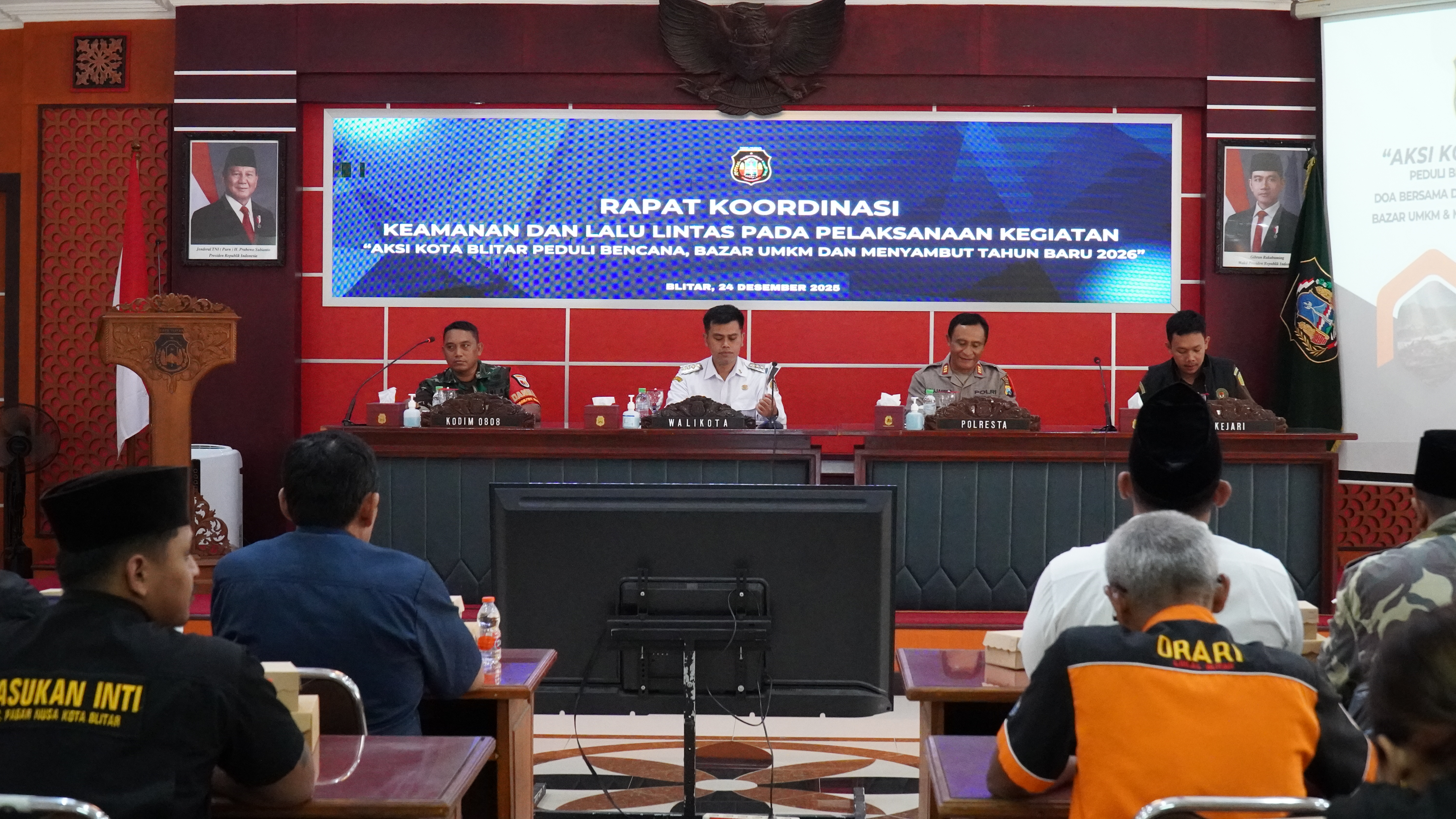 24 Desember 2025 Rakor Keamanan dan Lalu Lintas Menyambut Tahun Baru 2026