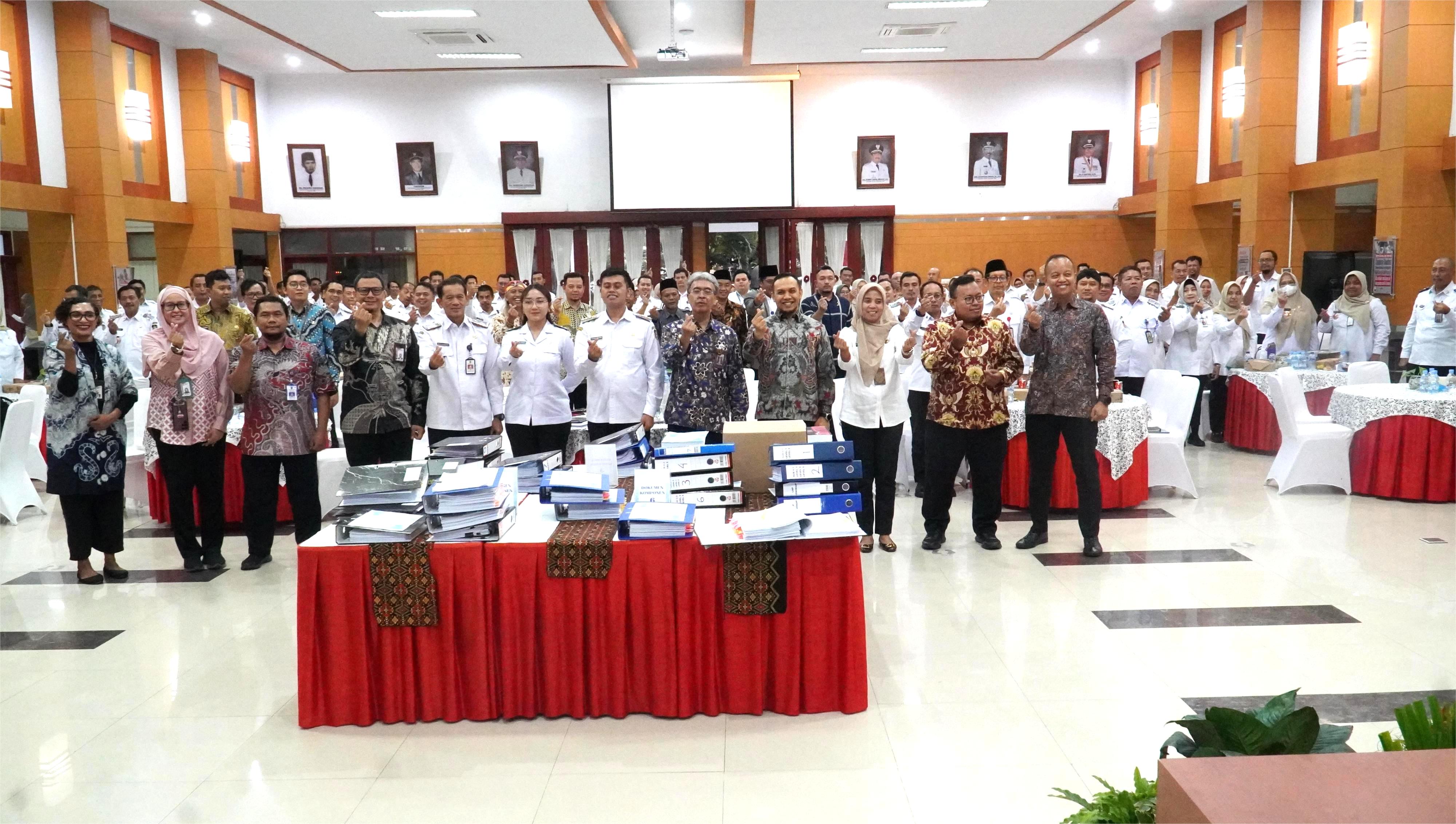5 November 2025 - Pemaparan Pemenuhan Indikator Kabupaten Kota Antikorupsi oleh Walikota Blitar