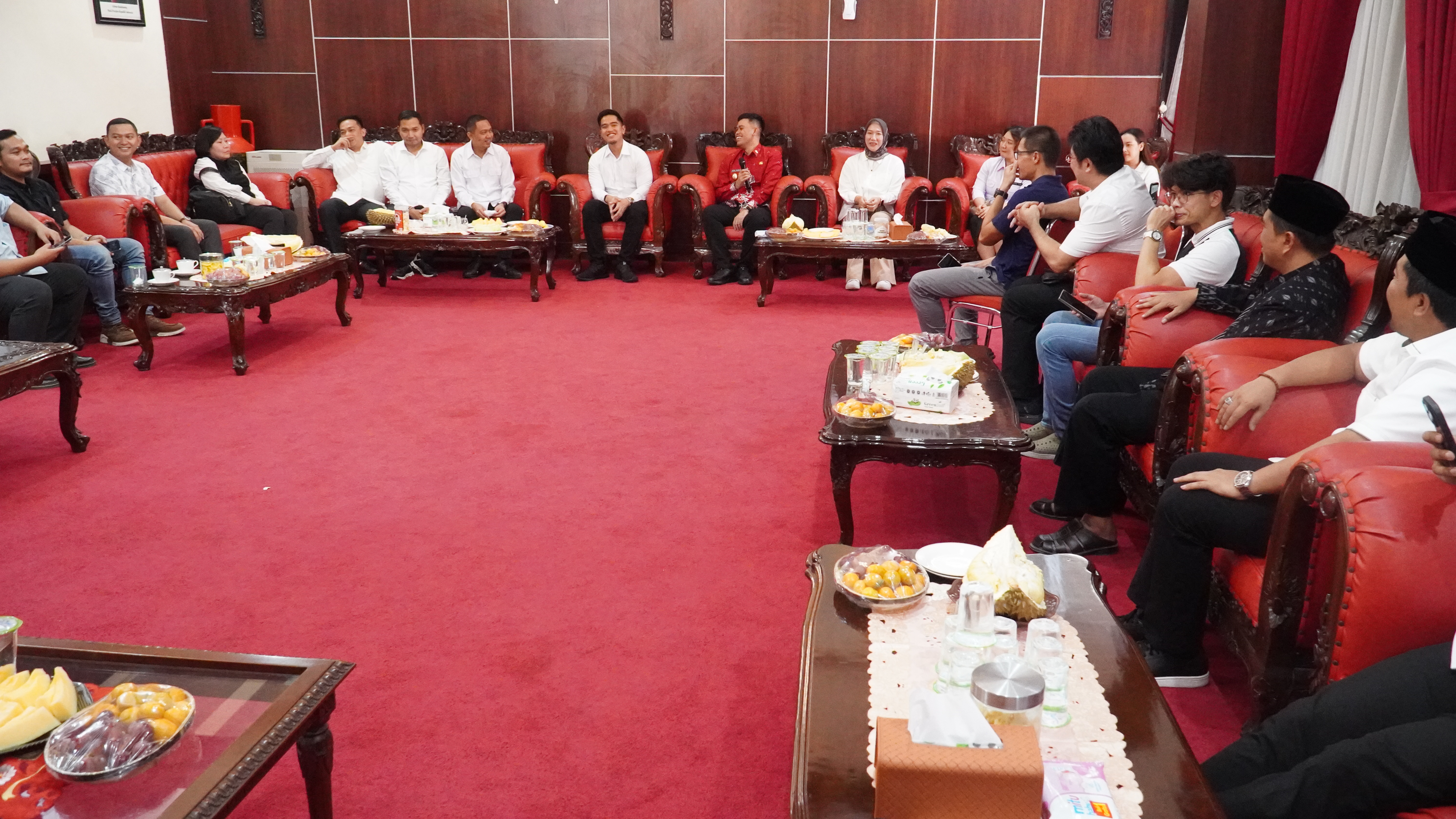 24 April 2025 - Penerimaan Kunjungan KETUA UMUM PARTAI PSI MAS KAESANG PANGAREP