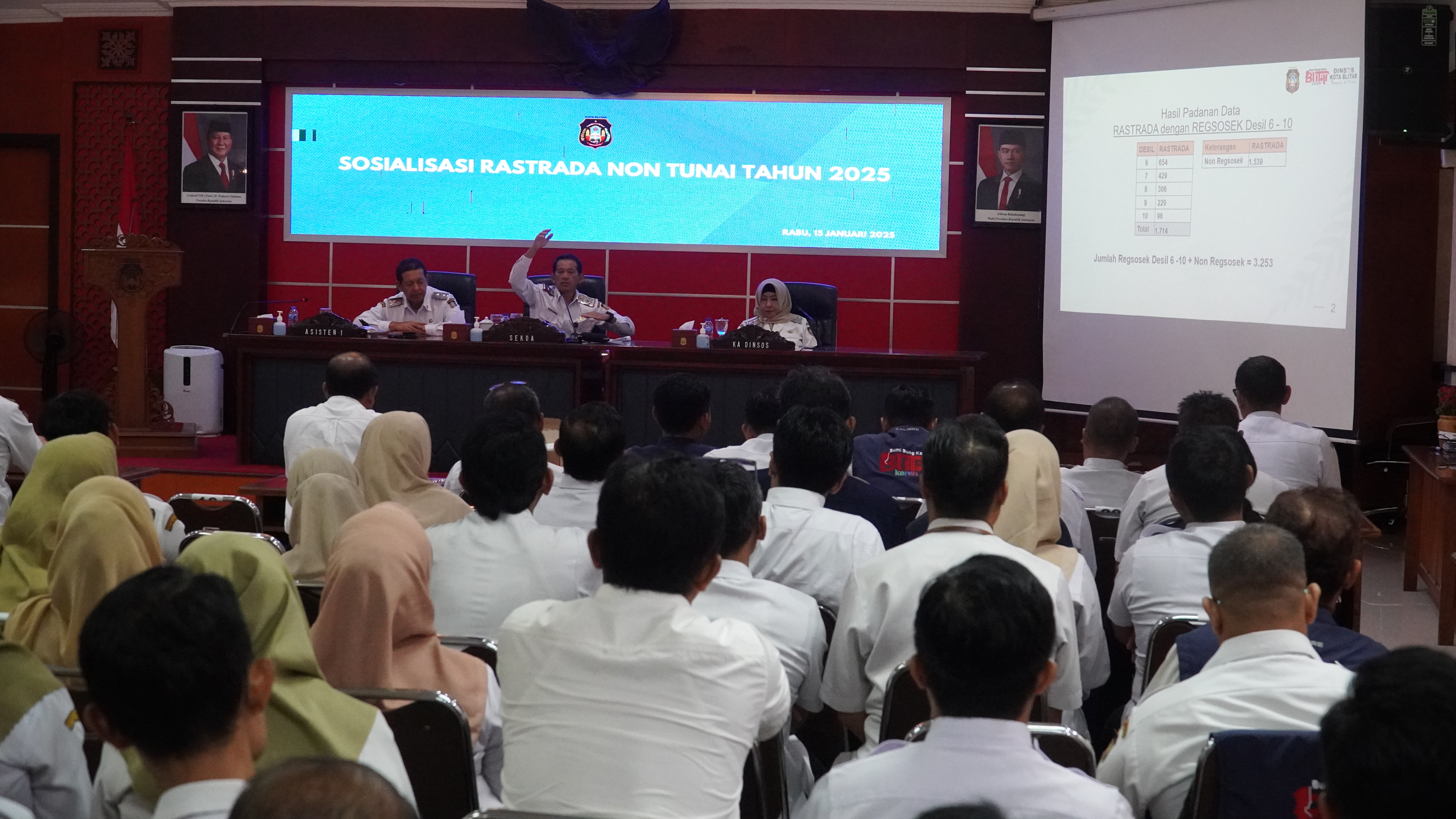 15 Januari 2025 - Sosialisasi RASTRADA NON TUNAI Tahun 2025