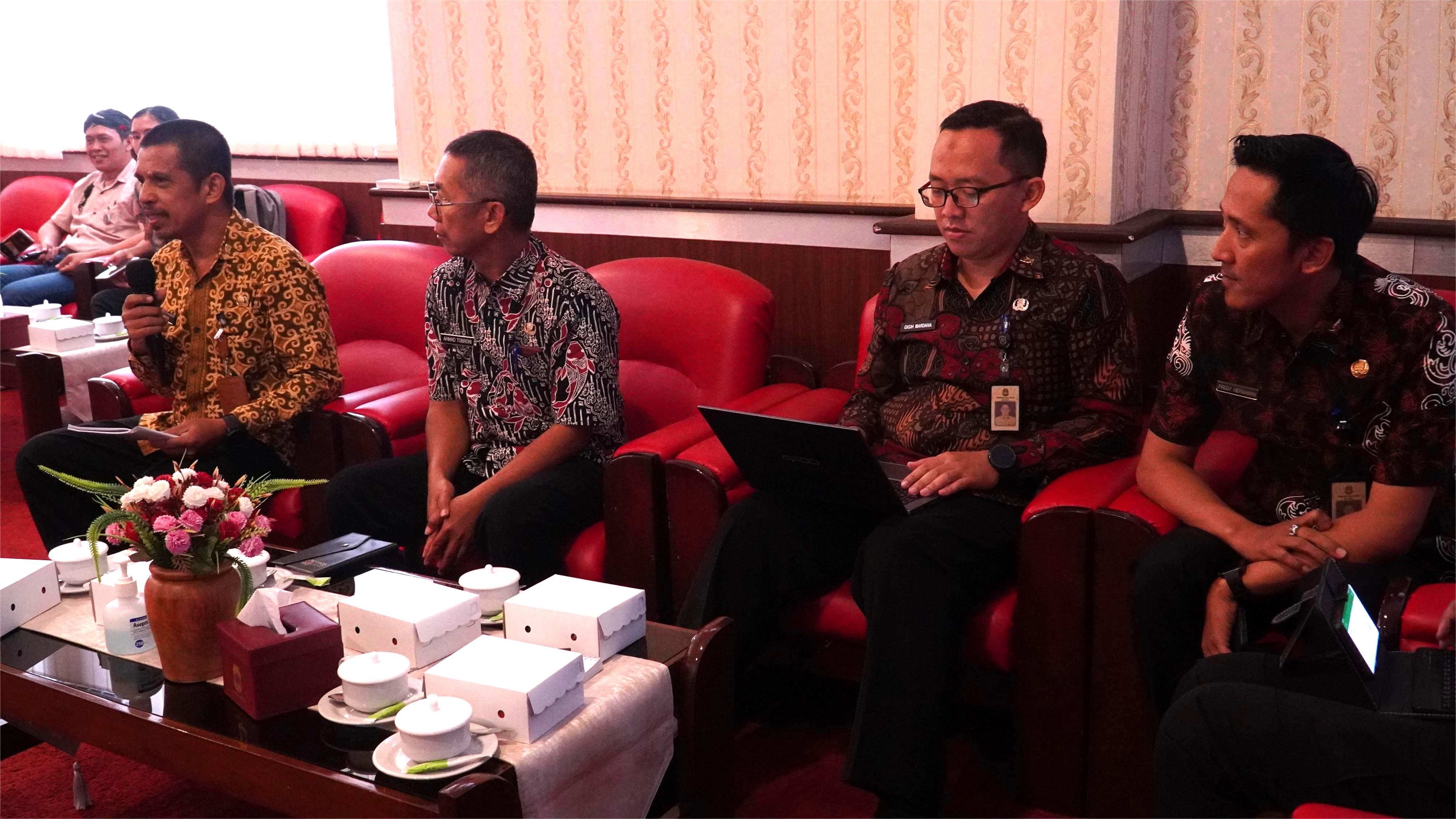 13 Juni 2025 - Penerimaan Audensi dari Dewan Seni &amp;amp; Budaya Kabupaten Blitar di Ruang Samaptaloka