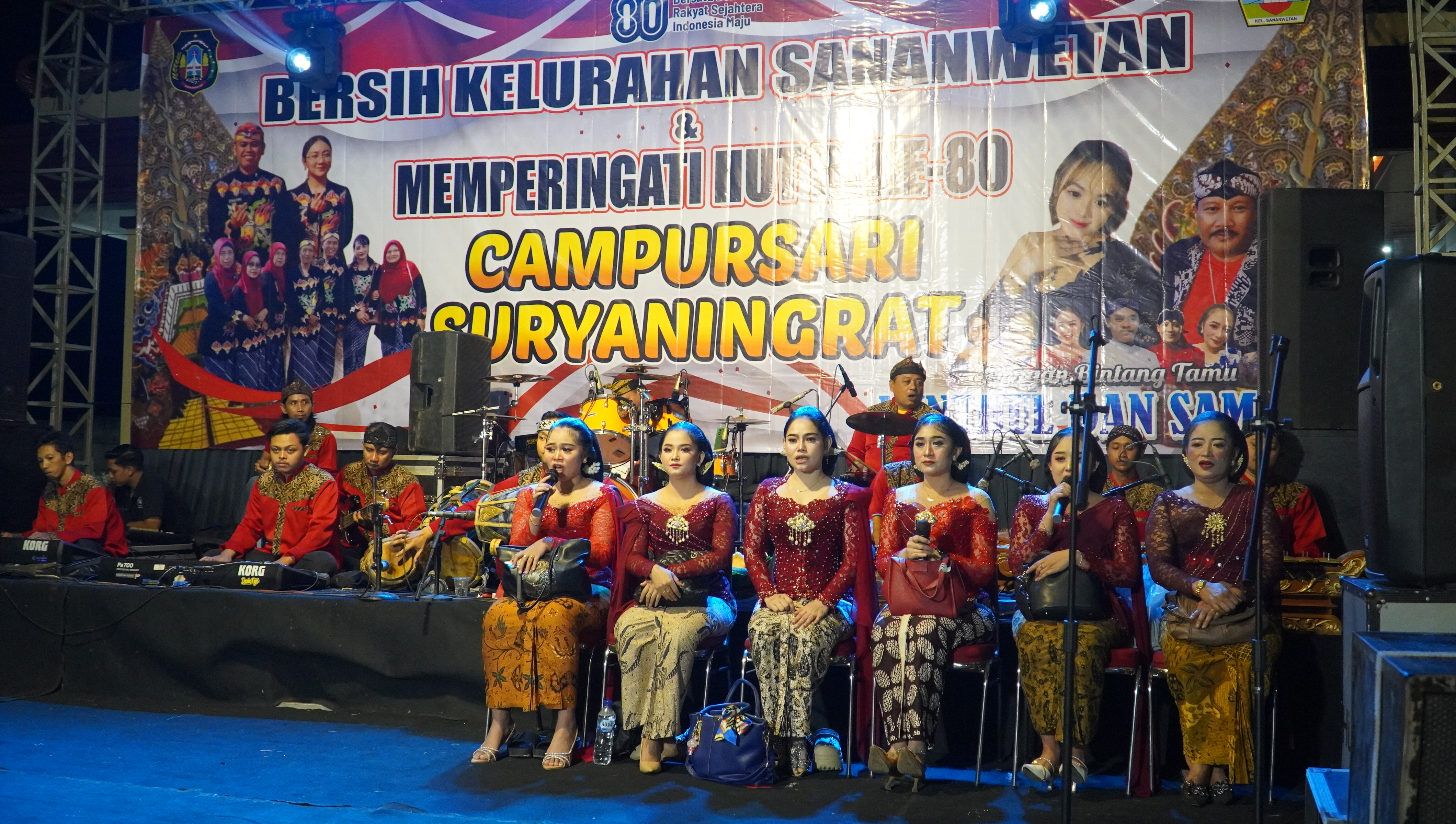 22 Agustus 2025-Resepsi Bersih Desa Kelurahan Sananwetan
