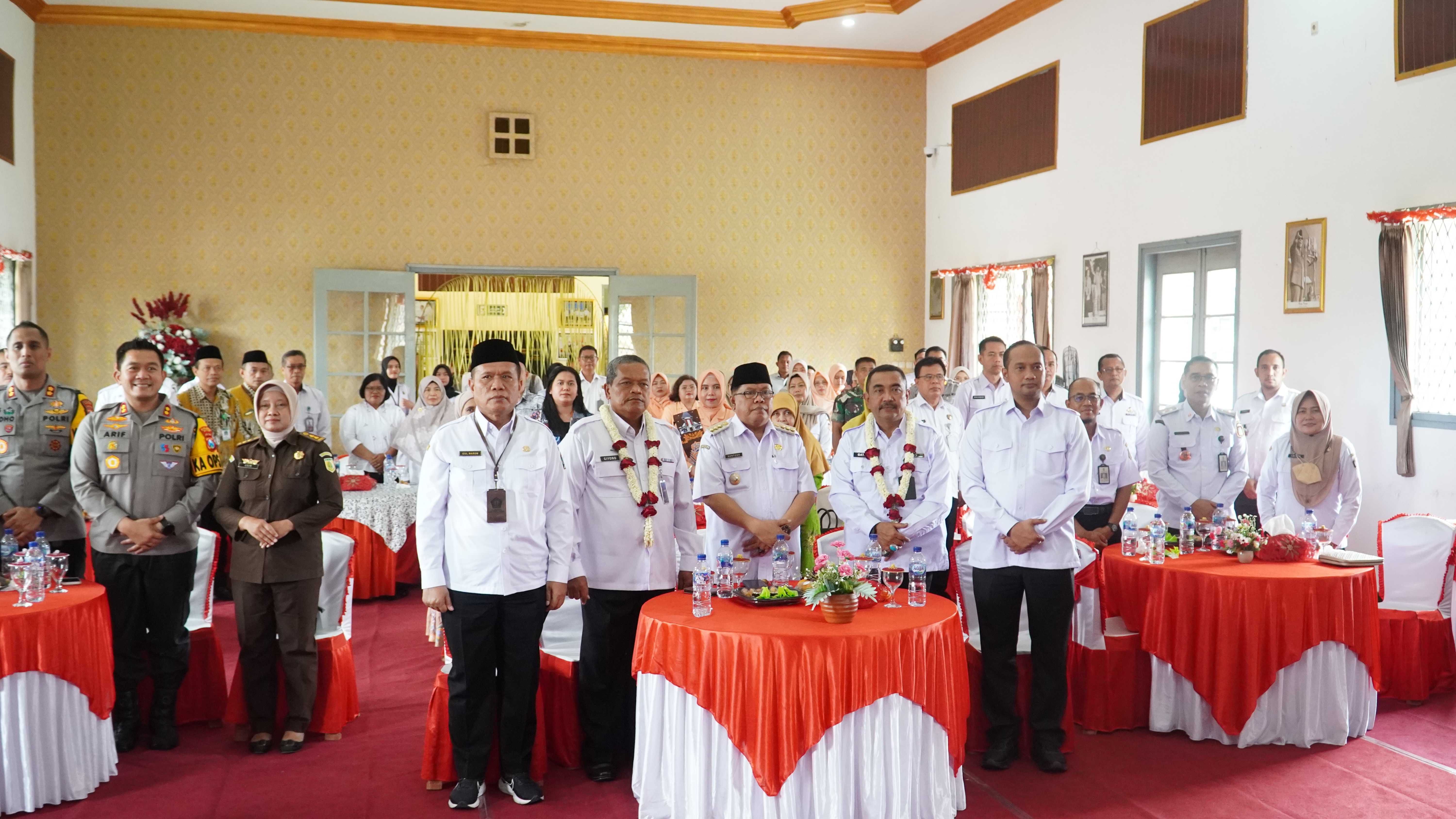 12 Februari 2025 - Sertijab dan Pisah Sambut KEPALA LEMBAGA PEMBINAAN KHUSUS ANAK KELAS 1 BLITAR  di Aula Lapas Anak Blitar