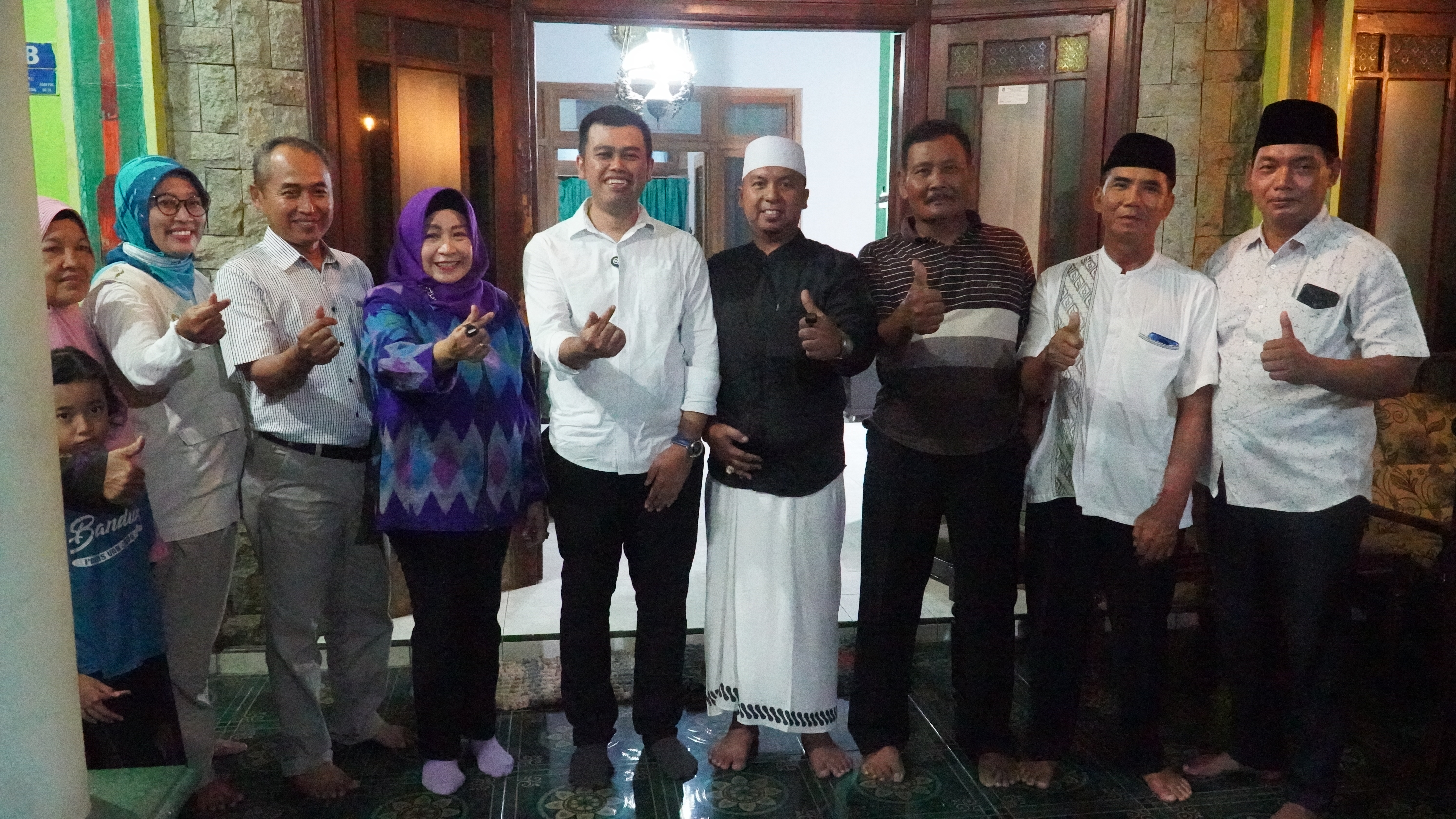 4 Maret 2025 - Penyerahan Bantuan Sembako Bencana di Jl.Kelud, jl.RA Kartini, gedog, klampok