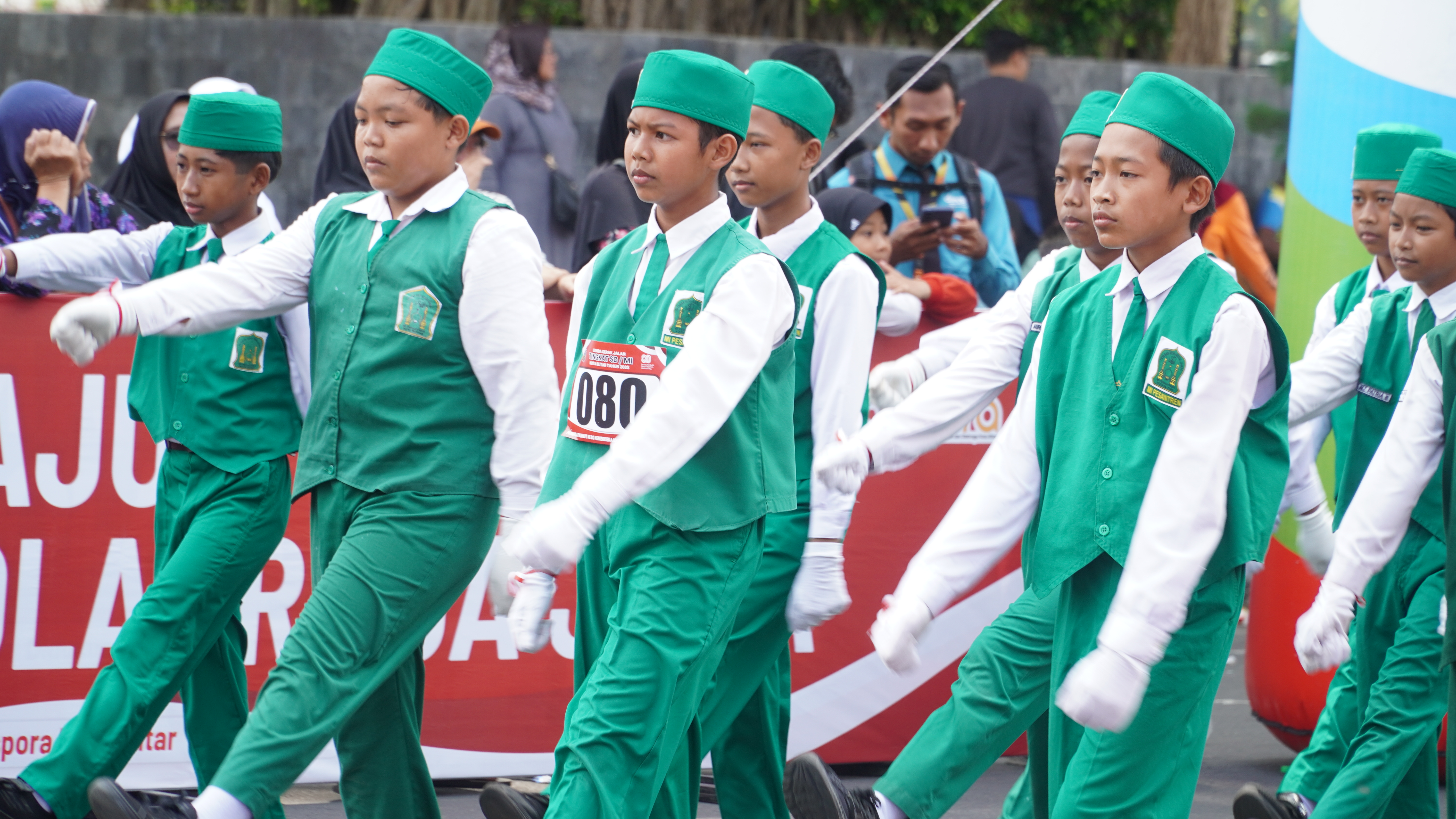 11 Agustus 2025-Pemberangkatan Gerak Jalan Tingkat SD MI