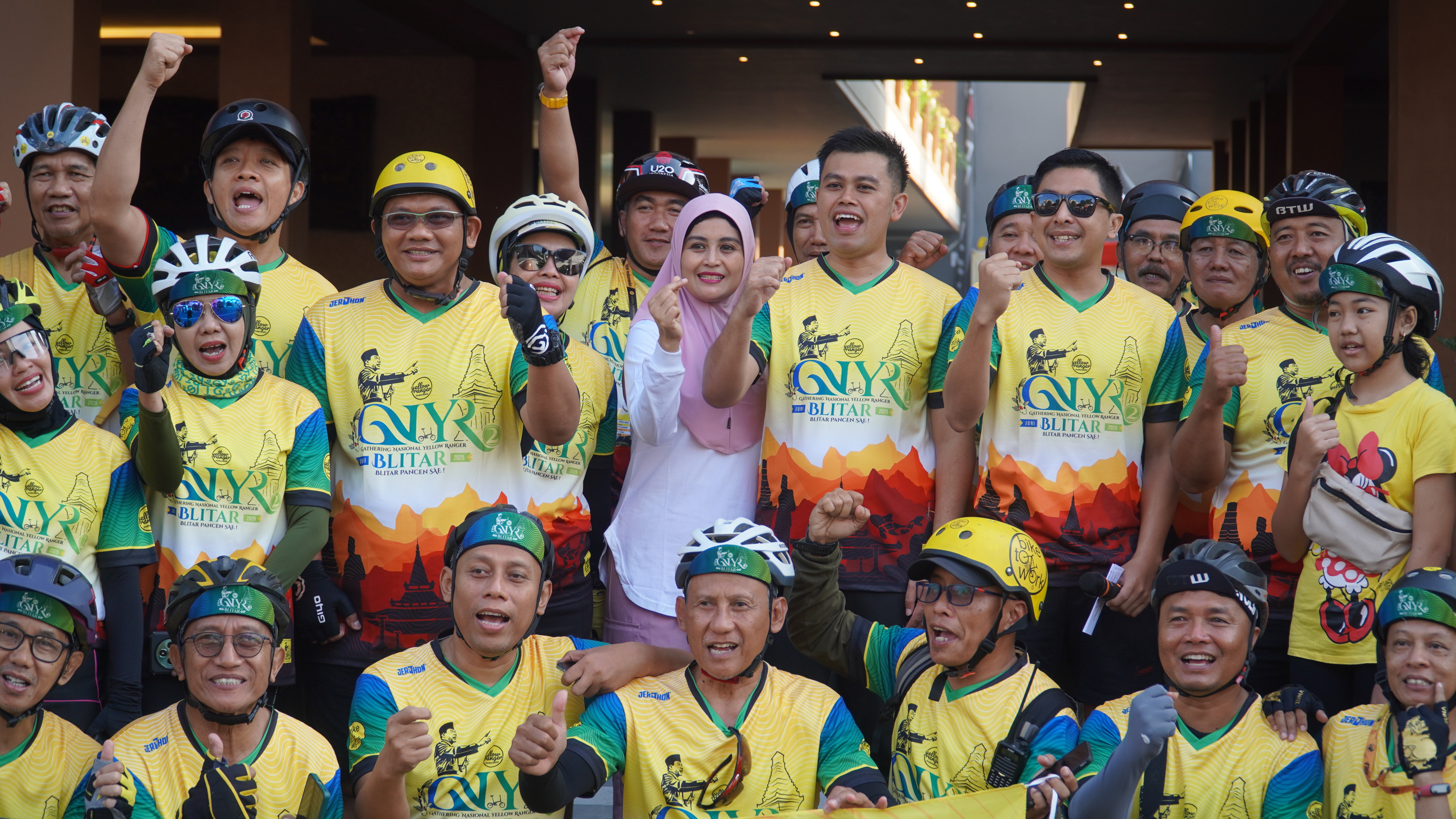 15 Juni 2025 - Gowes bareng Anggota YELLOW RANGER INDONESIA  (Start Hotel Home Jalan Merdeka)