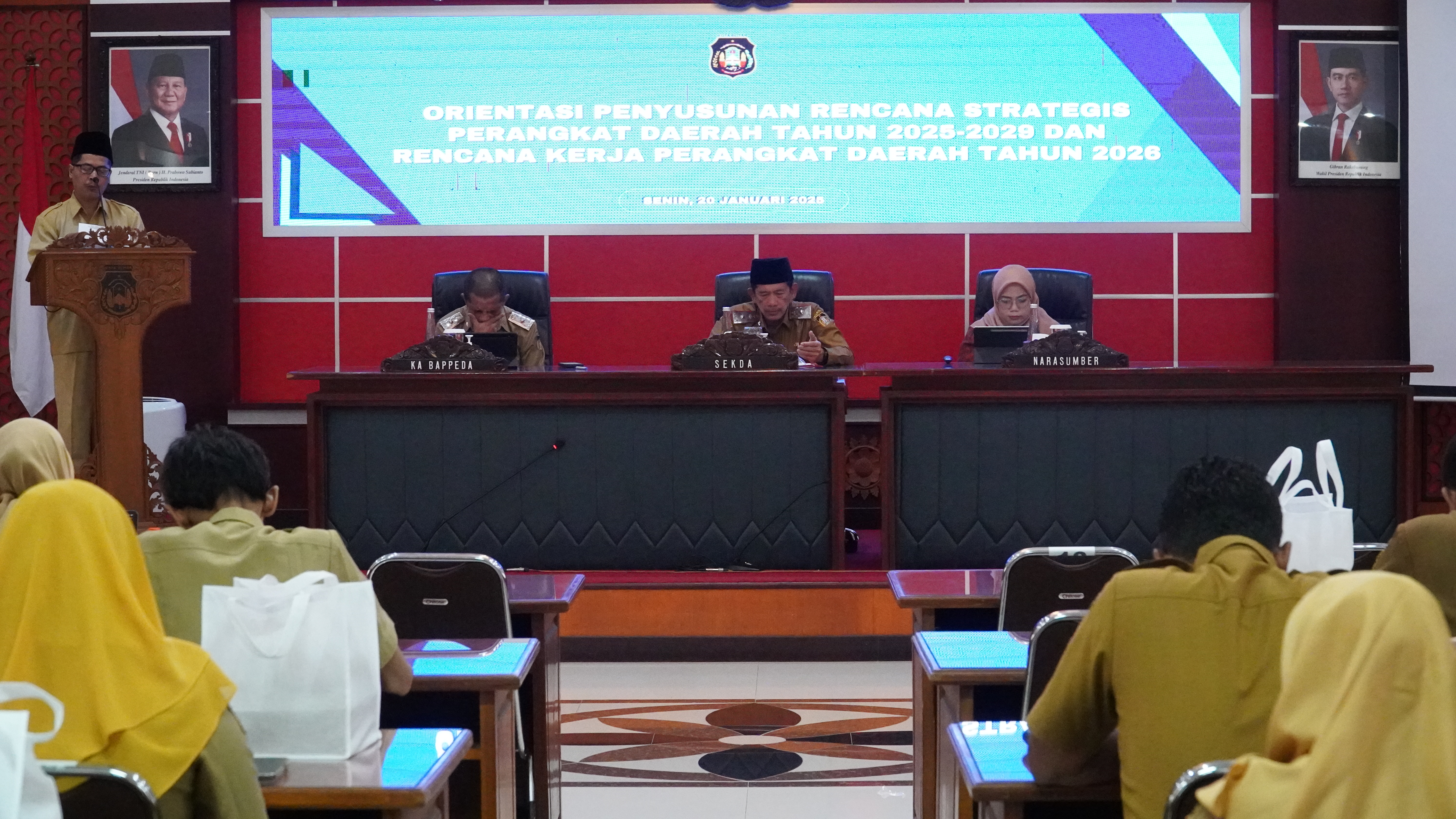 20 Januari 2025 - ORIENTASI  PENYUSUNAN RENSTRA PD TAHUN 2025-2029