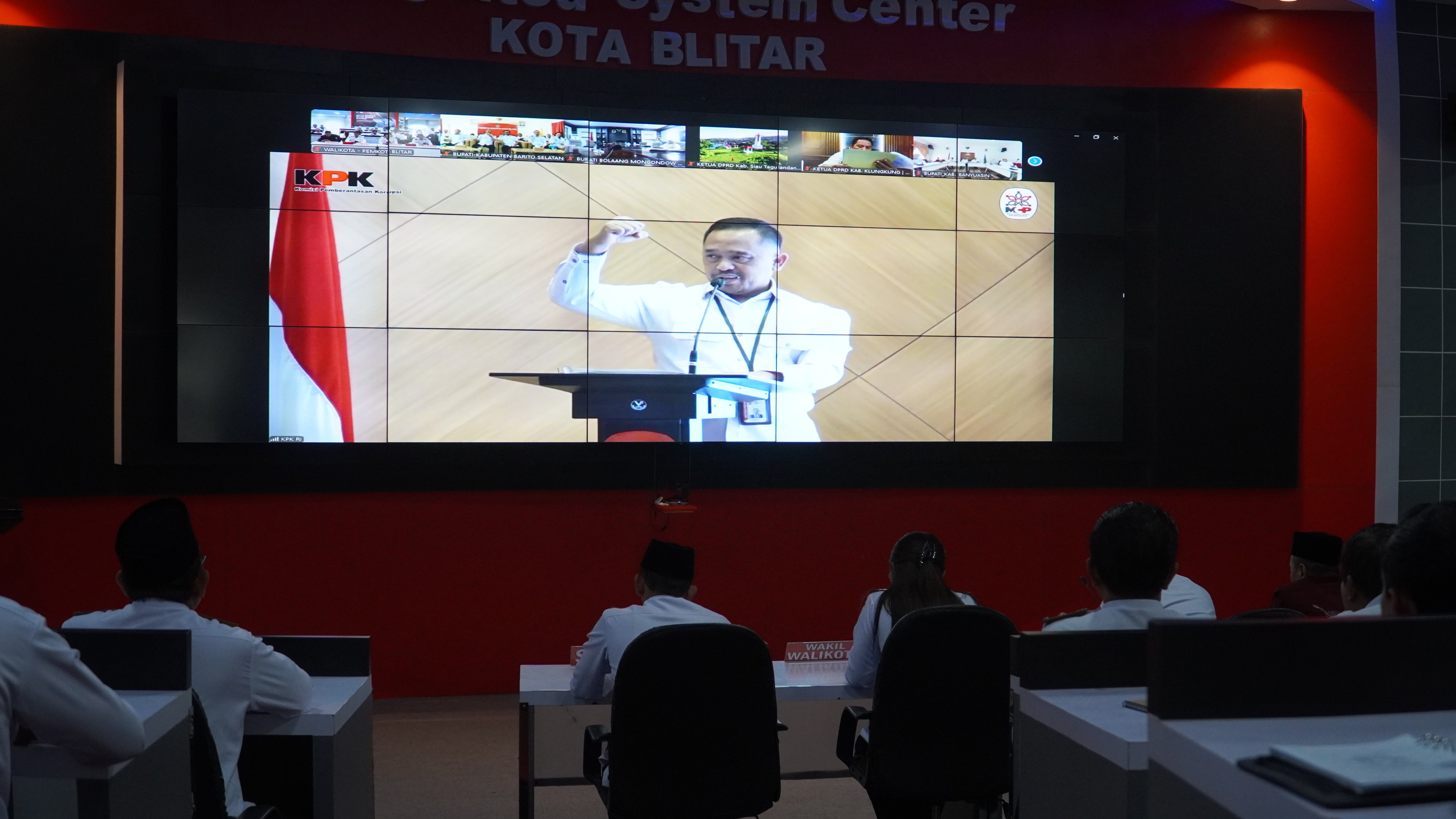 5 Maret 2025 -  Zoommeeting Launching Indikator Indeks Pencegahan Korupsi Daerah (IPKD)MCP Tahun  2025
