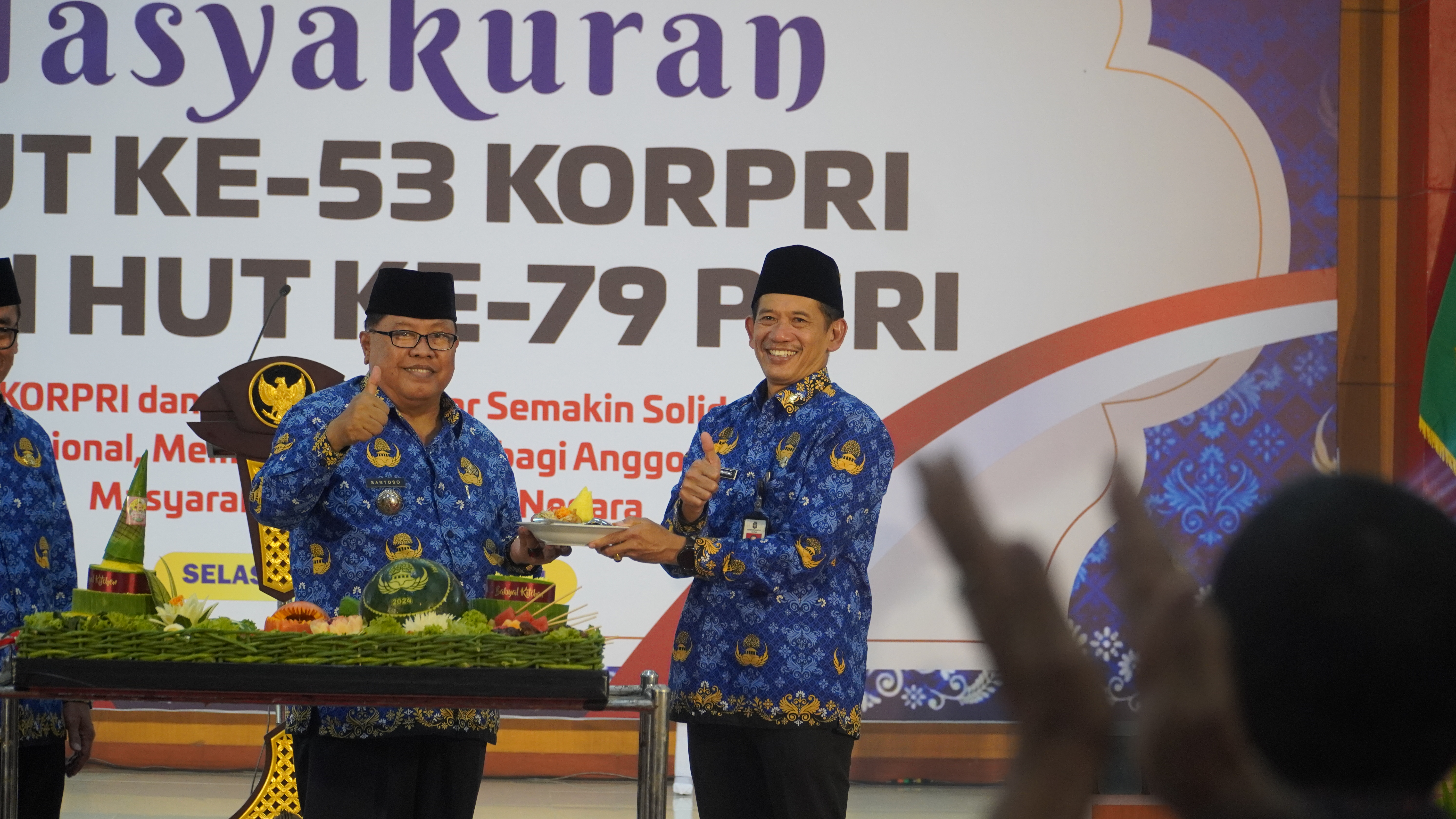 3 Desember 2024 -  Tasyakuran HUT Ke-53 KORPRI &amp;amp; HUT Ke-79 PGRI Kota Blitar Tahun 2024