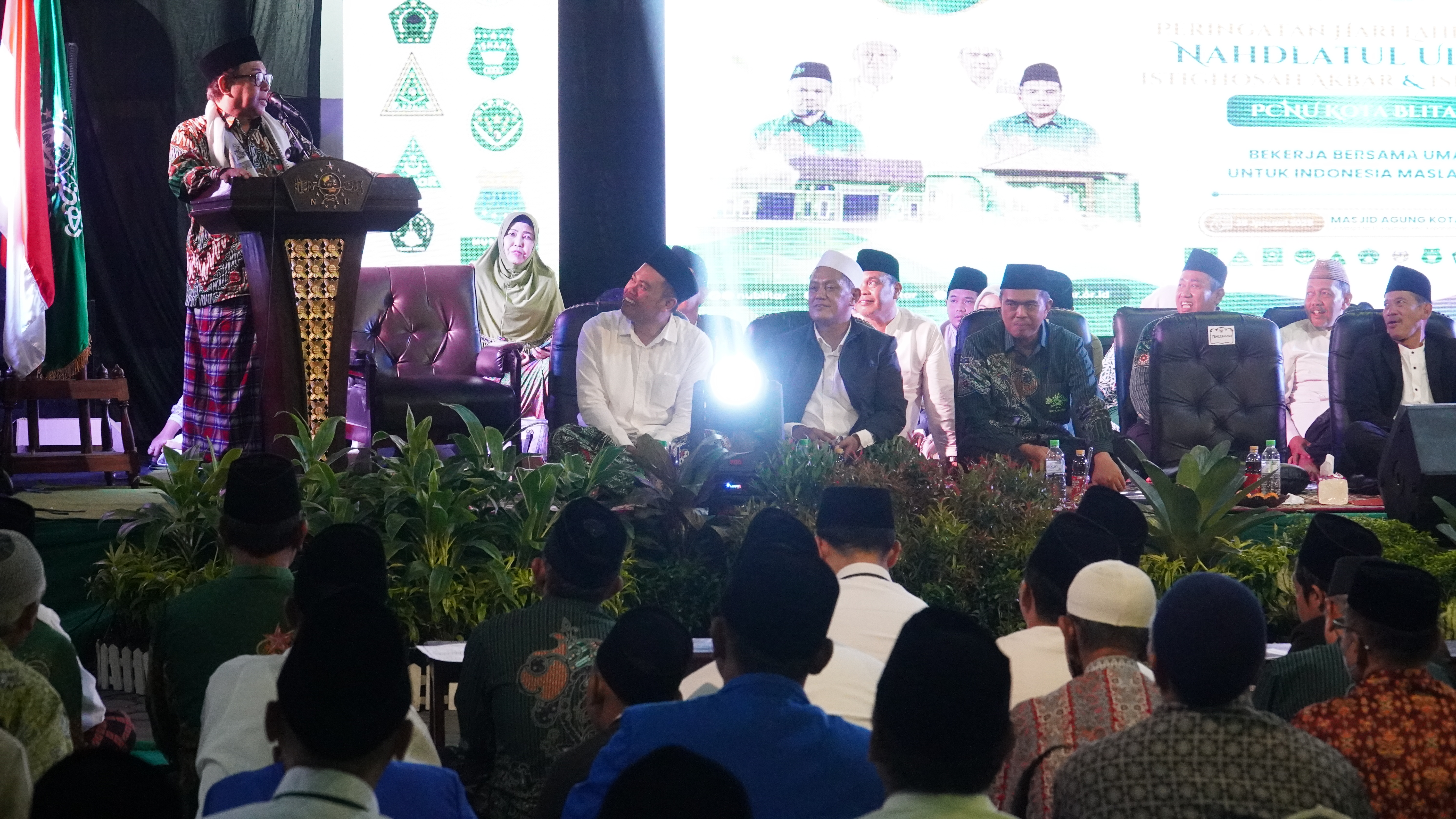 28 Januari 2025 - Resepsi HARLAH NU PCNU Kota Blitar di Masjid Agung