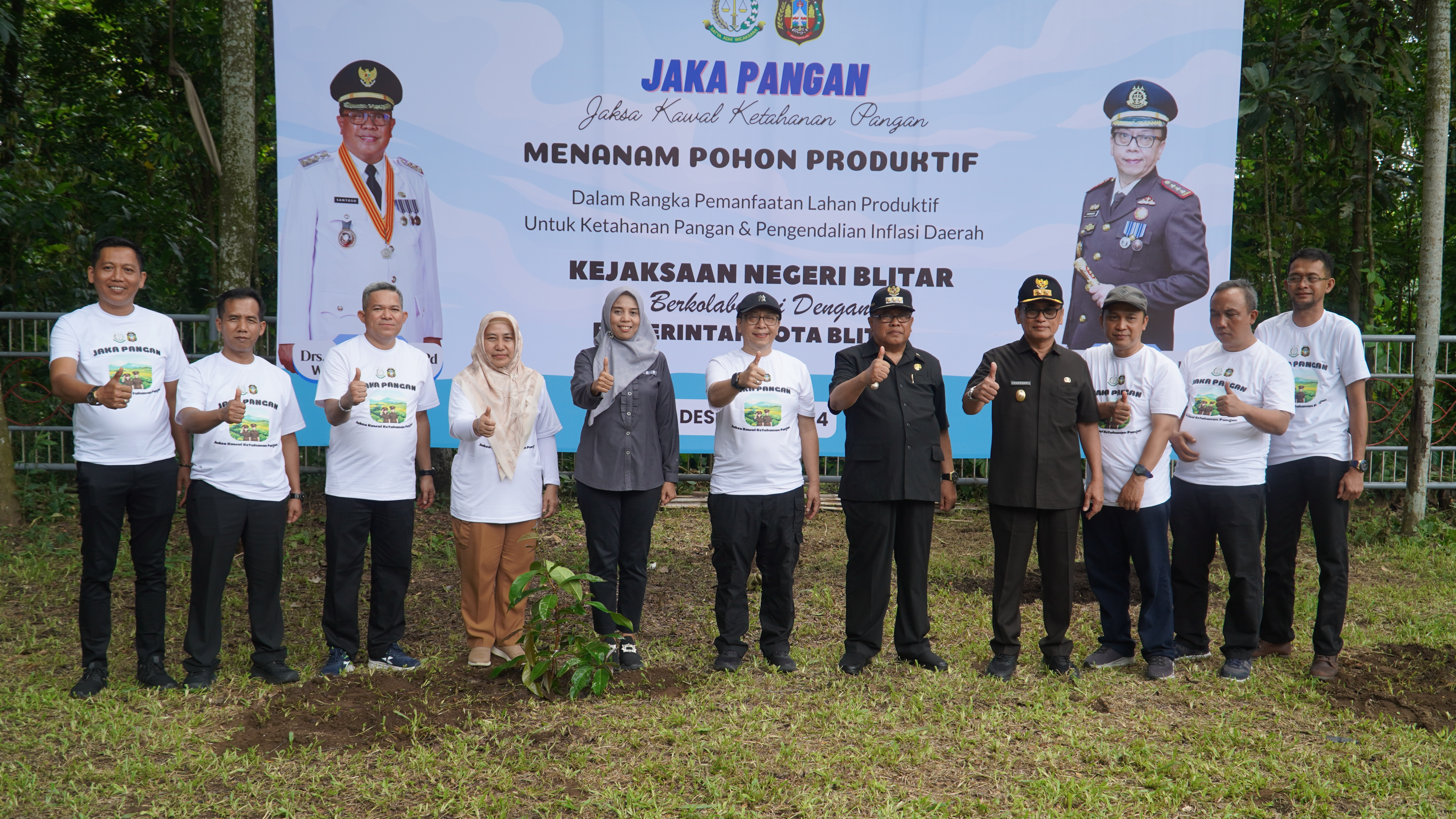 10 Desember 2024 -  Penanaman Pohon di Bumi Perkemahan Outbond Gedog atau ECOPARK JOKO PANGON GEDOG