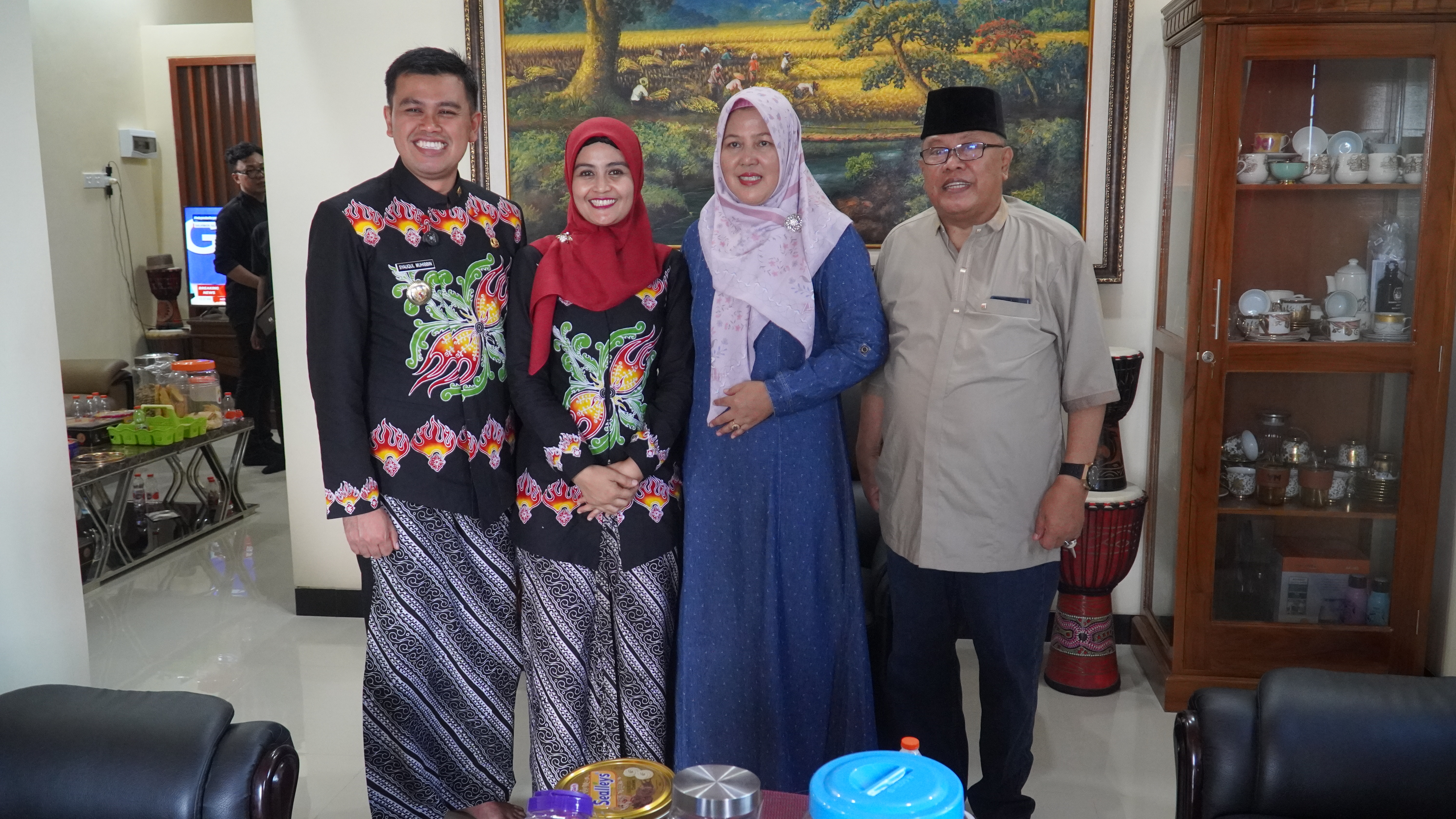 8 April 2025 - Silahturahmi ke  Mantan Walikota Blitar ( Pak Samanhudi Anwar &amp;amp; Pak Santoso )