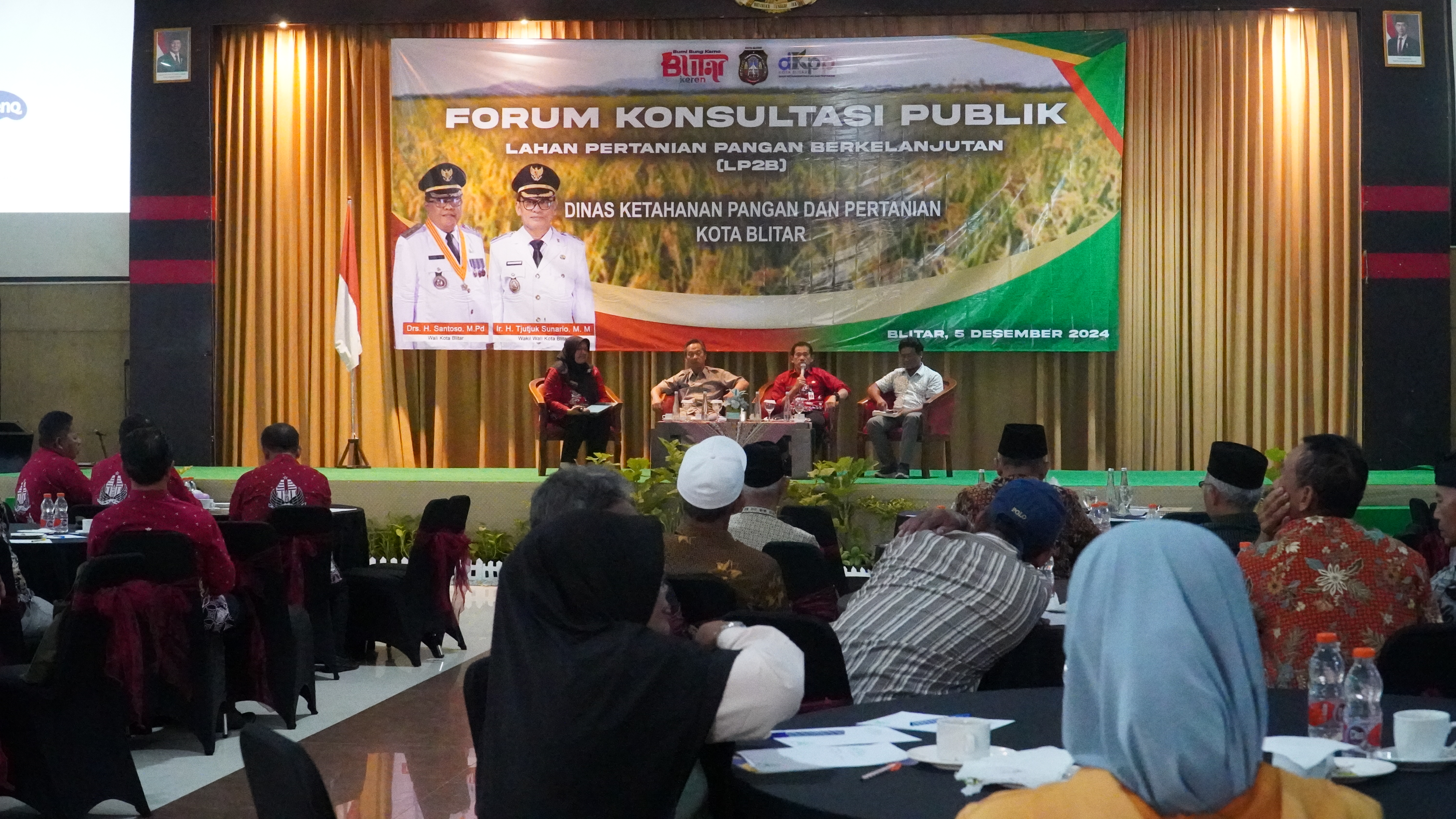 5 Desember 2024 - Konsultasi Publik Raperda LP2B Kota Blitar Tahun 2024