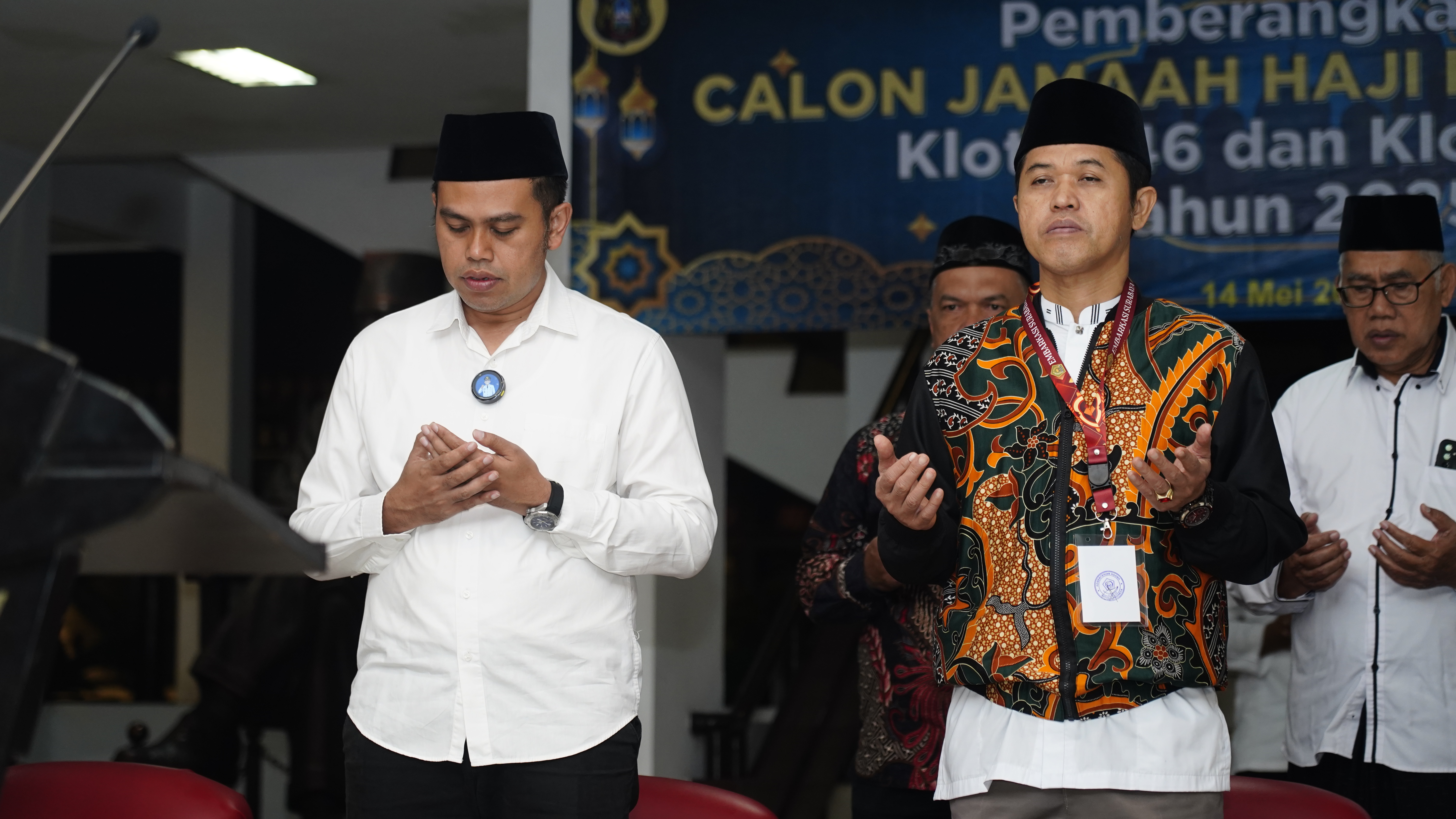 14 Mei 2025 - Pemberangkatan Calon Jamaah Haji Kota Blitar Tahun 2025