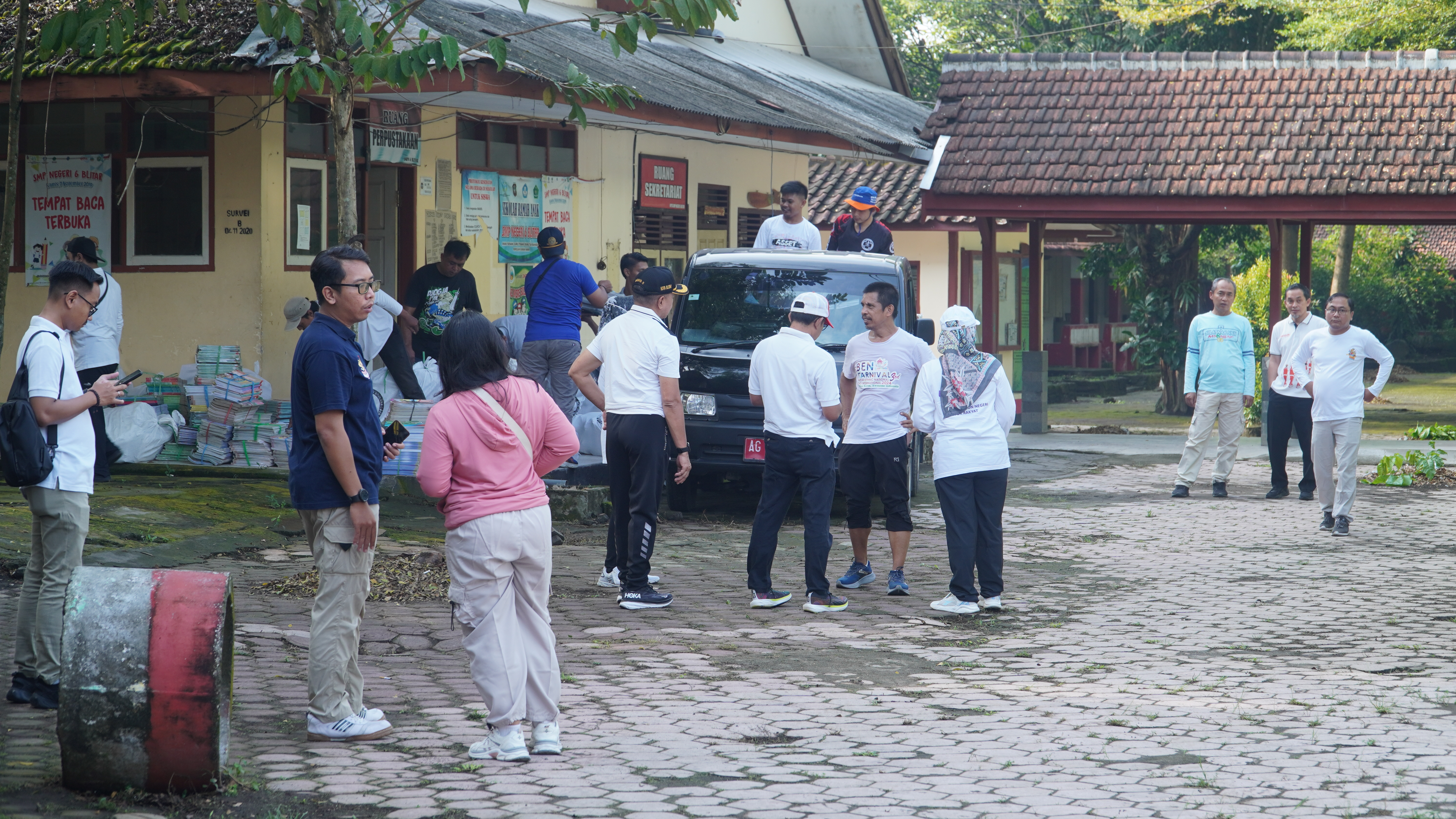 23 Mei 2025 - Monitoring kerja bakti lokasi Sekolah Rakyat di Eks SMPN 6