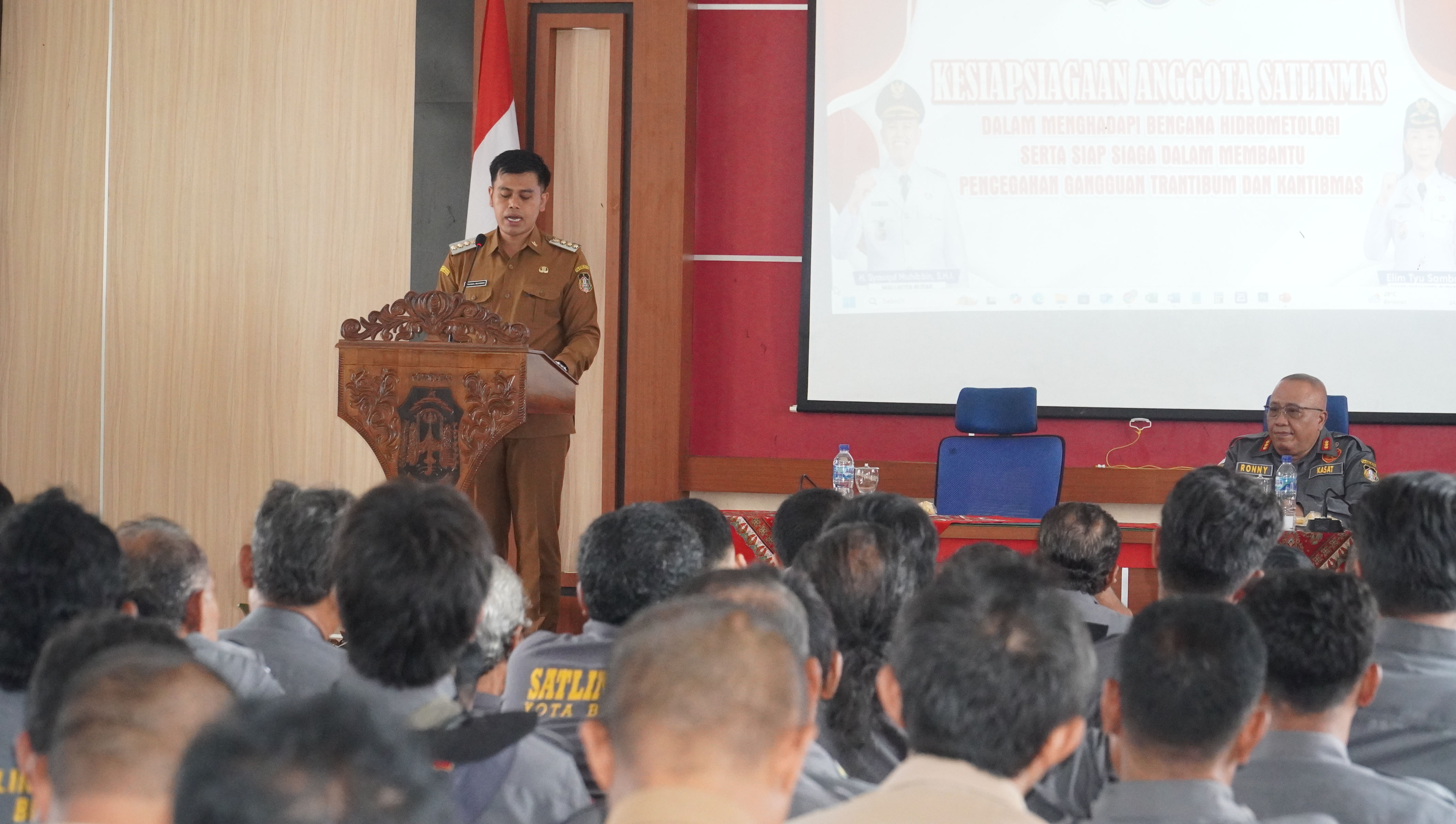 24 November 2025- Bimtek Kesiapsiagaan Agg.Satlinmas dalam menhadapi bencana Hidrometeorologi