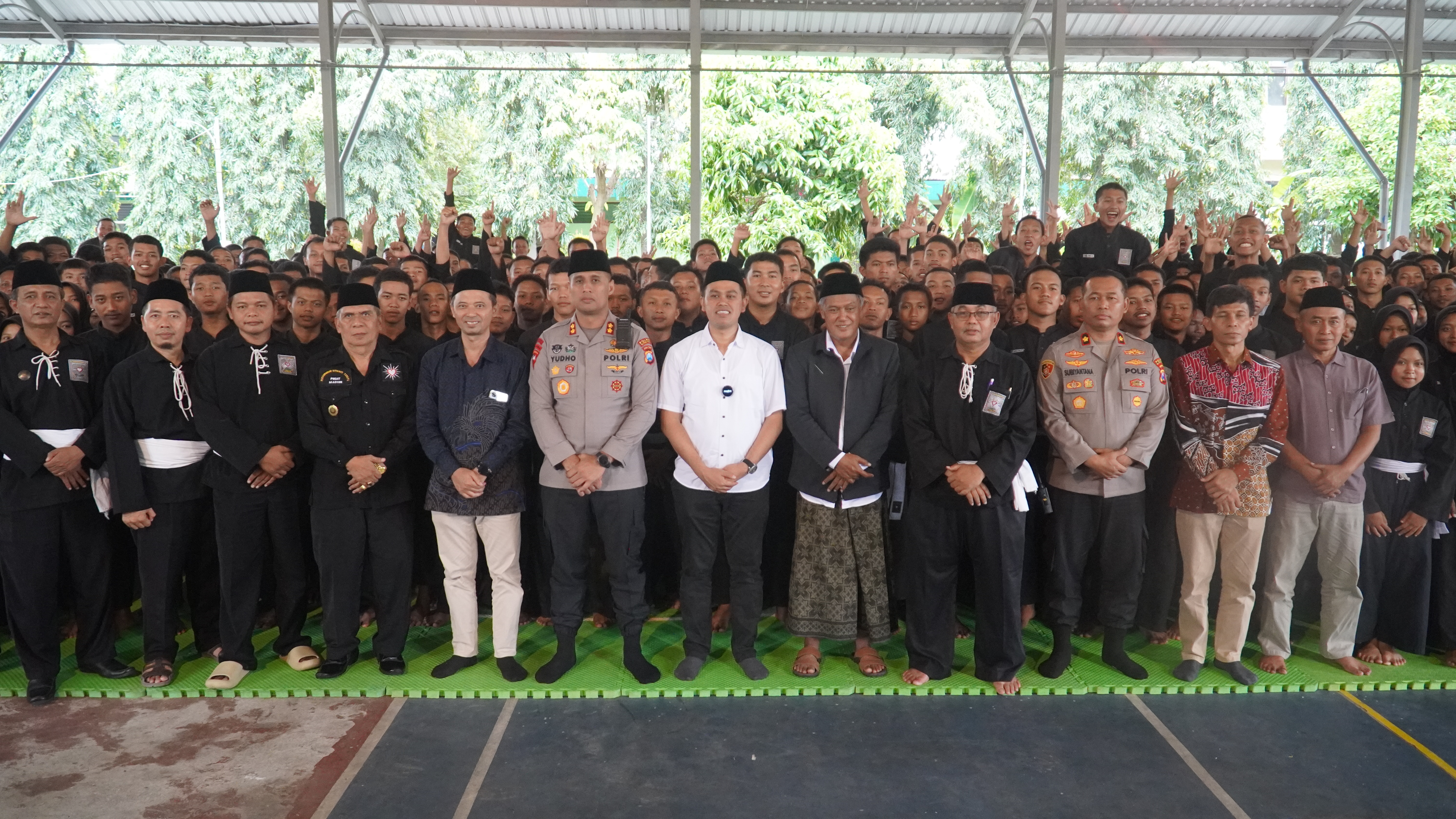 13 April 2025 - Halal Bihalal PSHT Cabang Kota Blitar di Aula SMKN 1