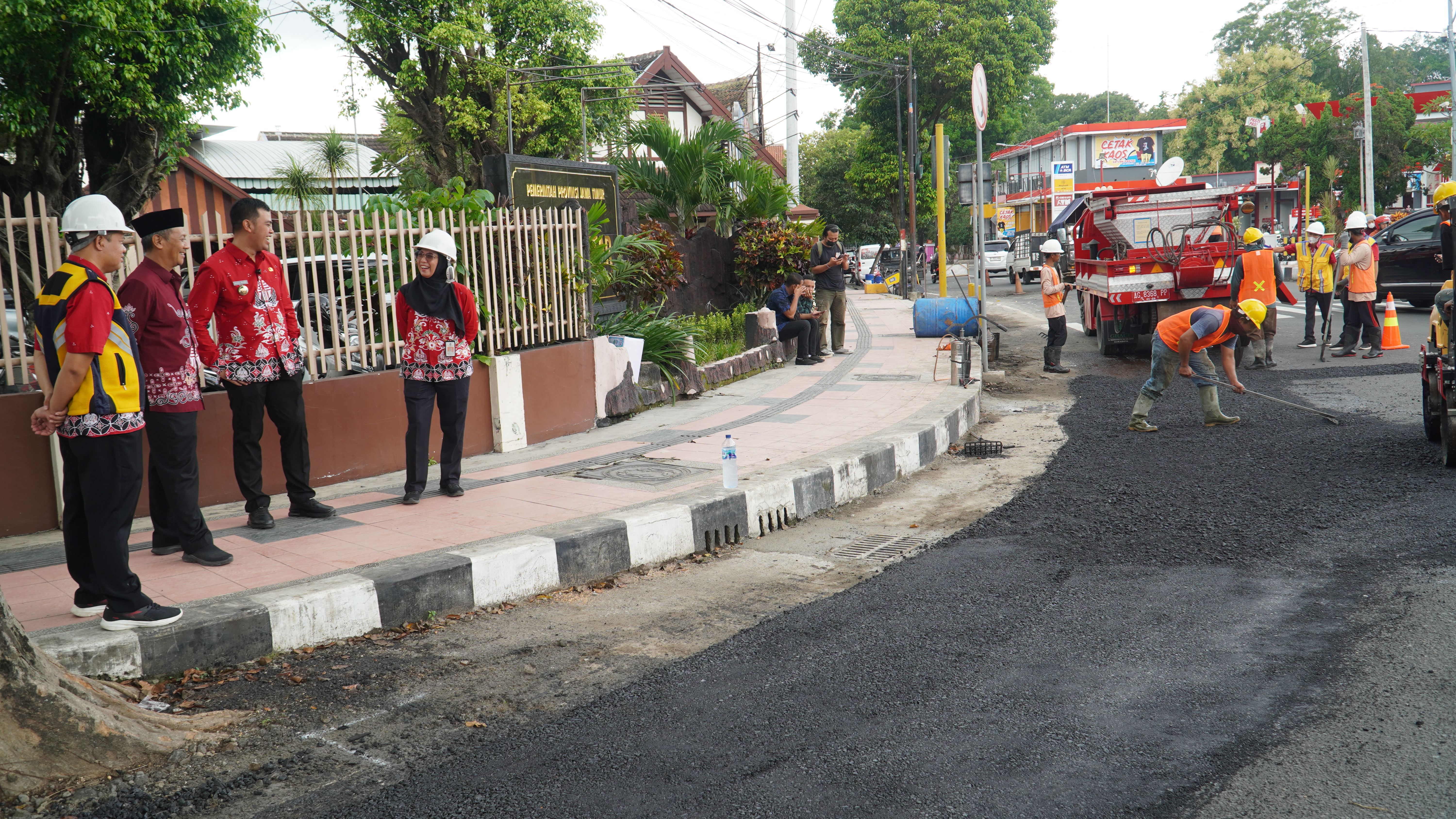 20 Maret 2025 - Monitoring Penambalan Jalan  di jln Diponegoro (depan SMKN 3)