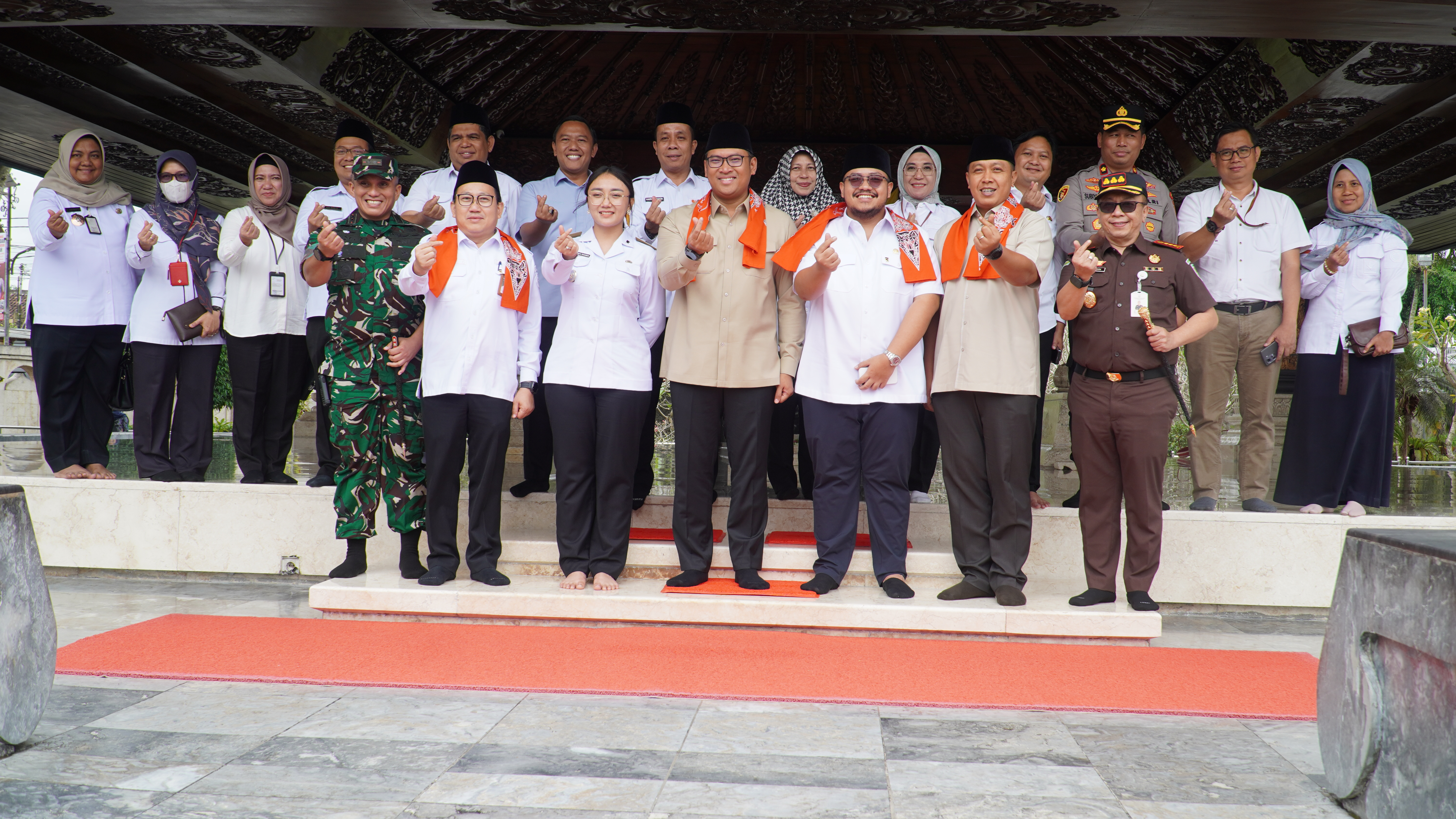 Kunjungan Ziarah WAMENTAN RI Bapak Sudaryono di MBK