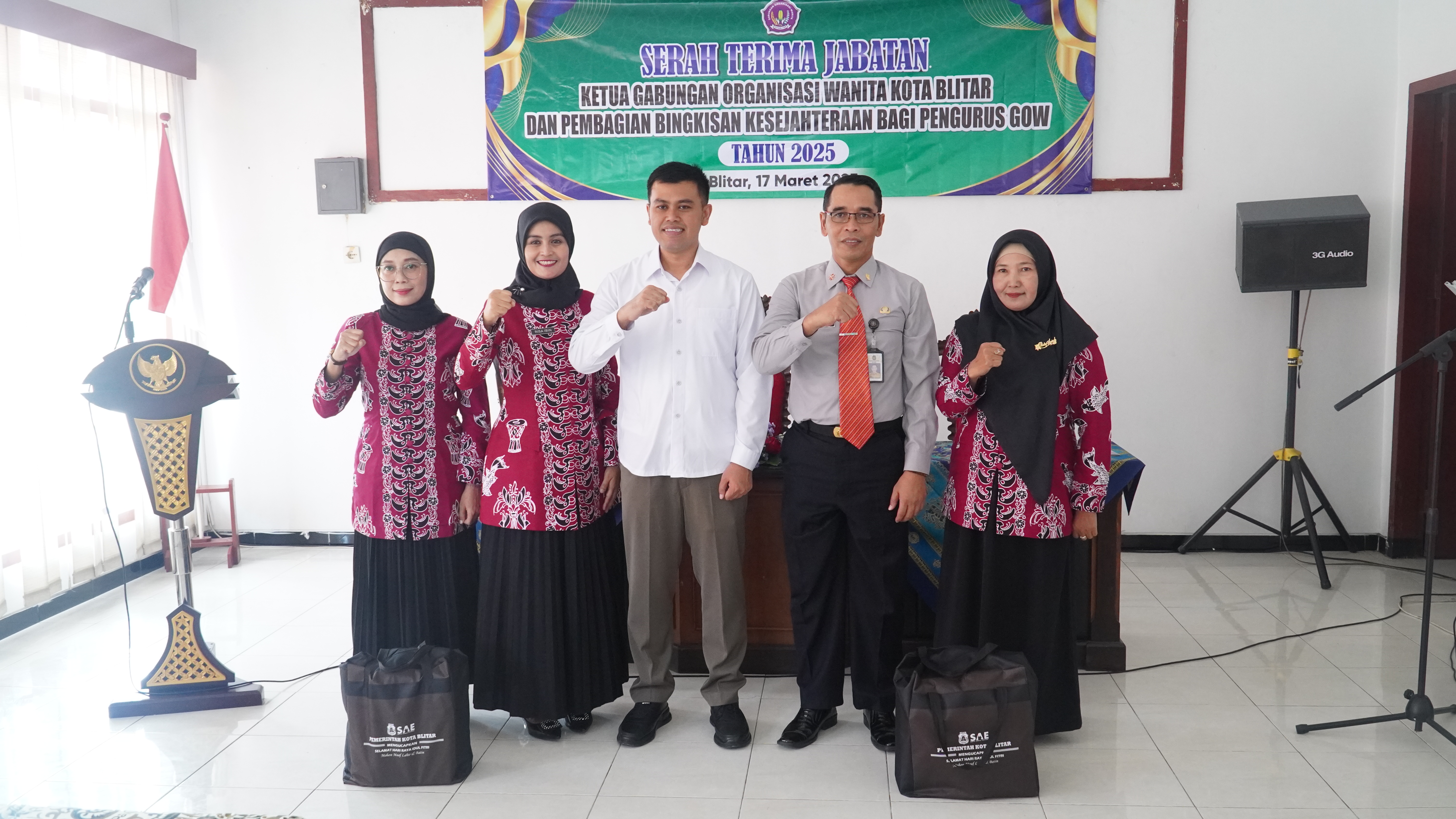 17 Maret 2025 - Sertijab KETUA GOW &amp;amp; Pembagian Bingkisan HARI RAYA