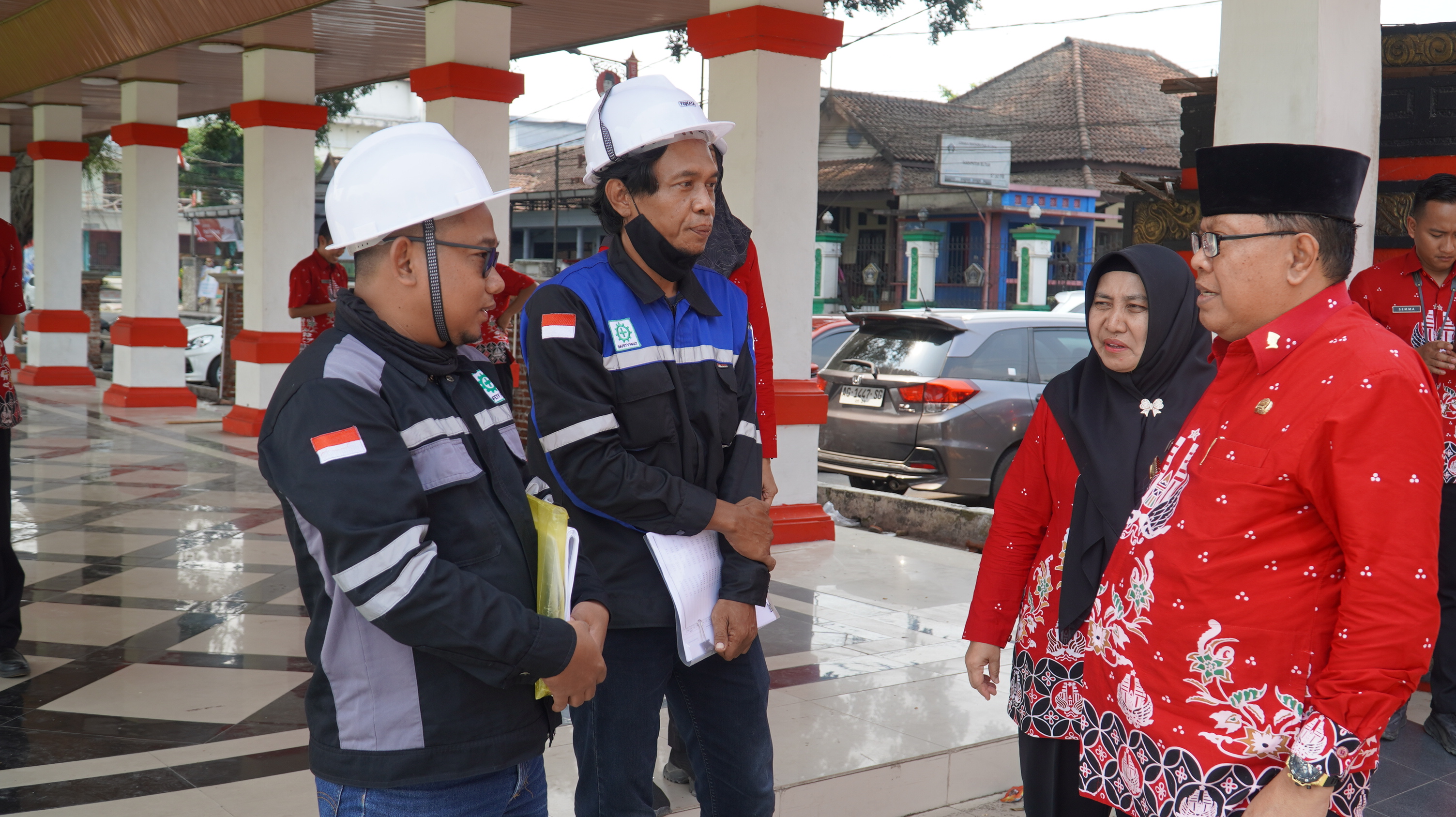 14 November 2024 - Monitoring Proyek Strategis Kota Blitar (Taman Jingkrak, Kel.Bendogerit, Kel.Sentul, Kel.Blitar, Aloon2)
