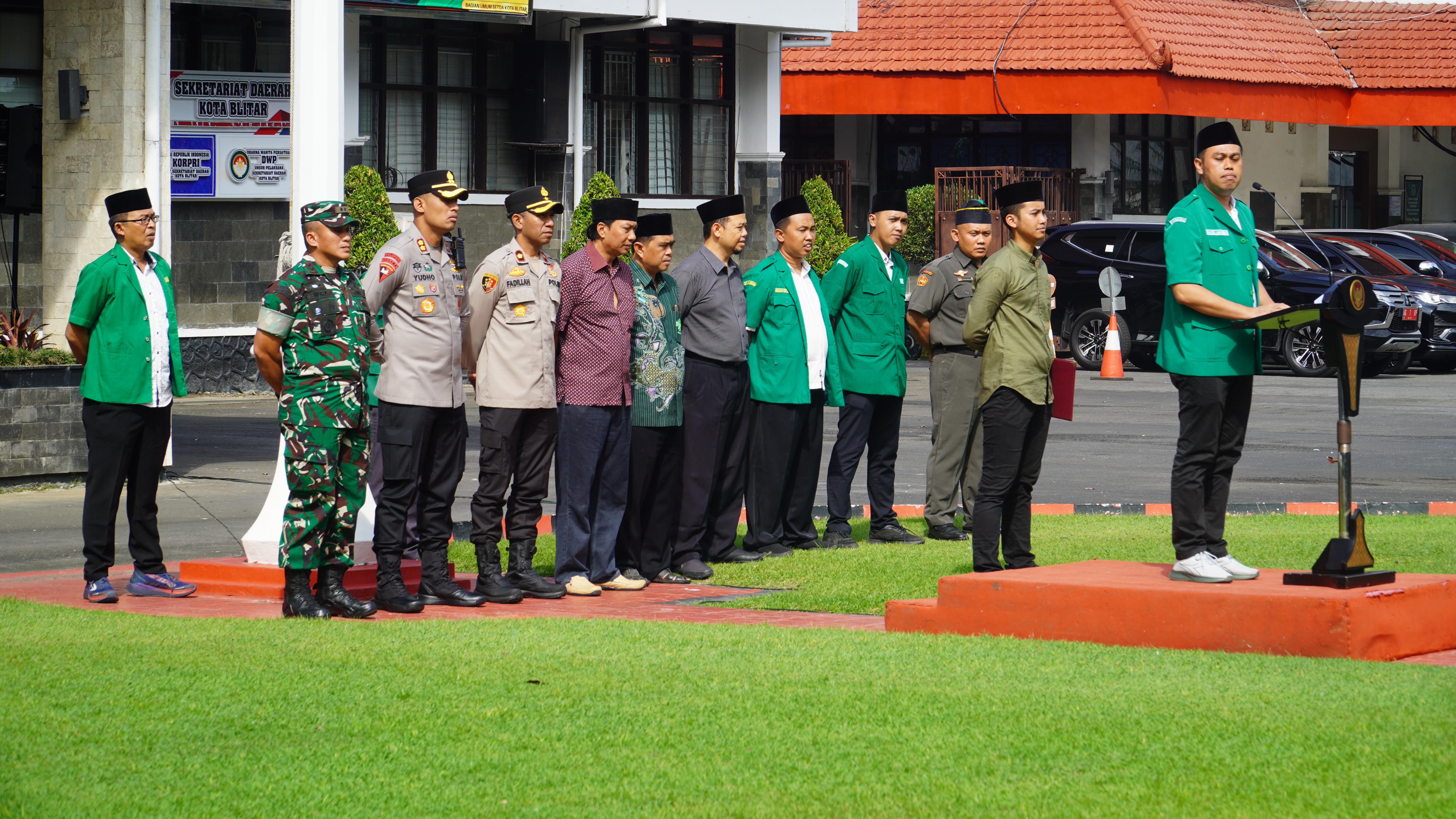 13 April 2025 - Apel Pemberangkatan GP ANSOR BLITAR RAYA ke Surabaya