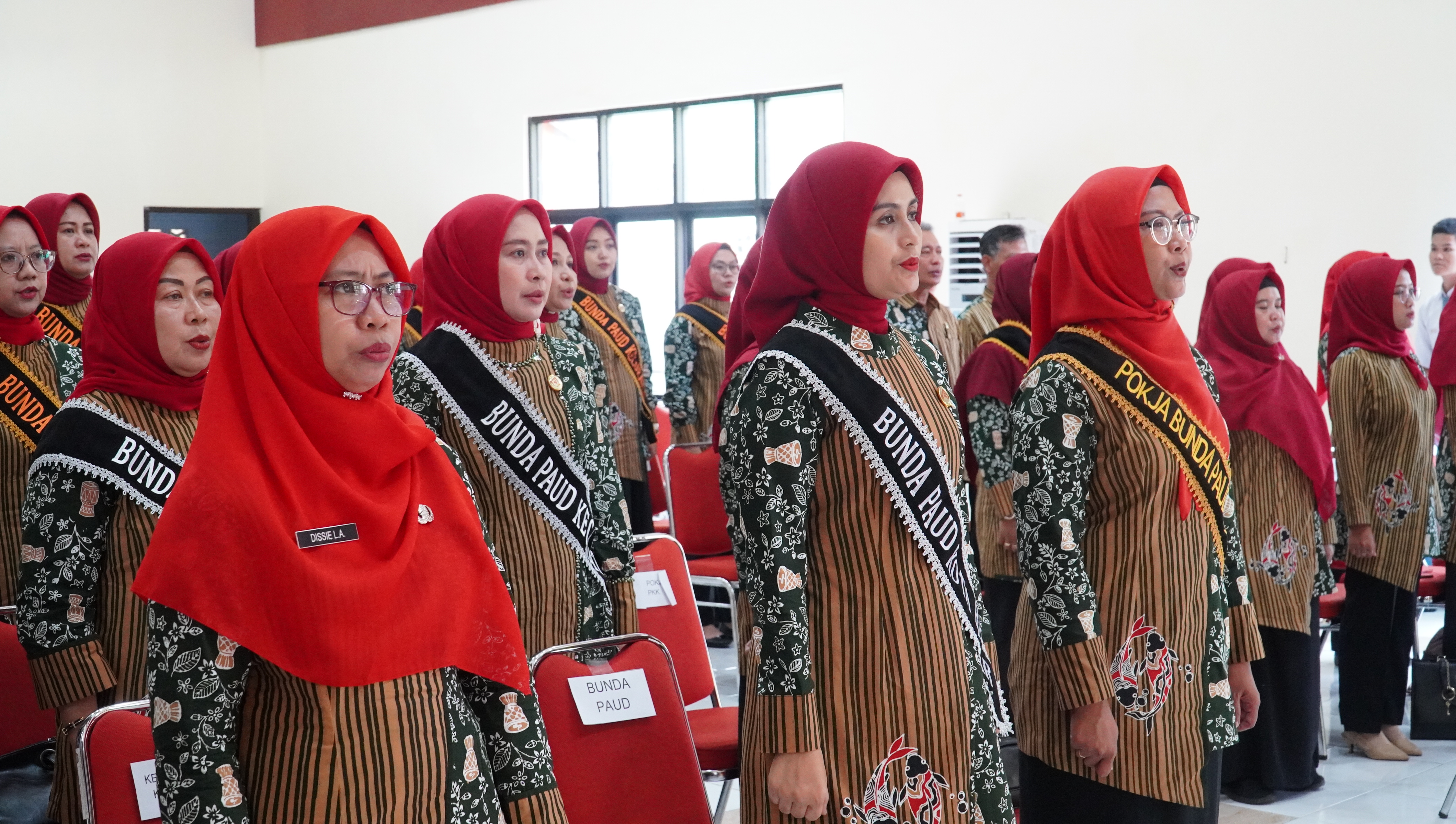 11 November 2025 - Pengukuhan BUNDA PAUD Kota Blitar serta BUNDA KECAMATAN dan KELURAHAN se-Kota Blitar Tahun 2025 di Aula Dispendik
