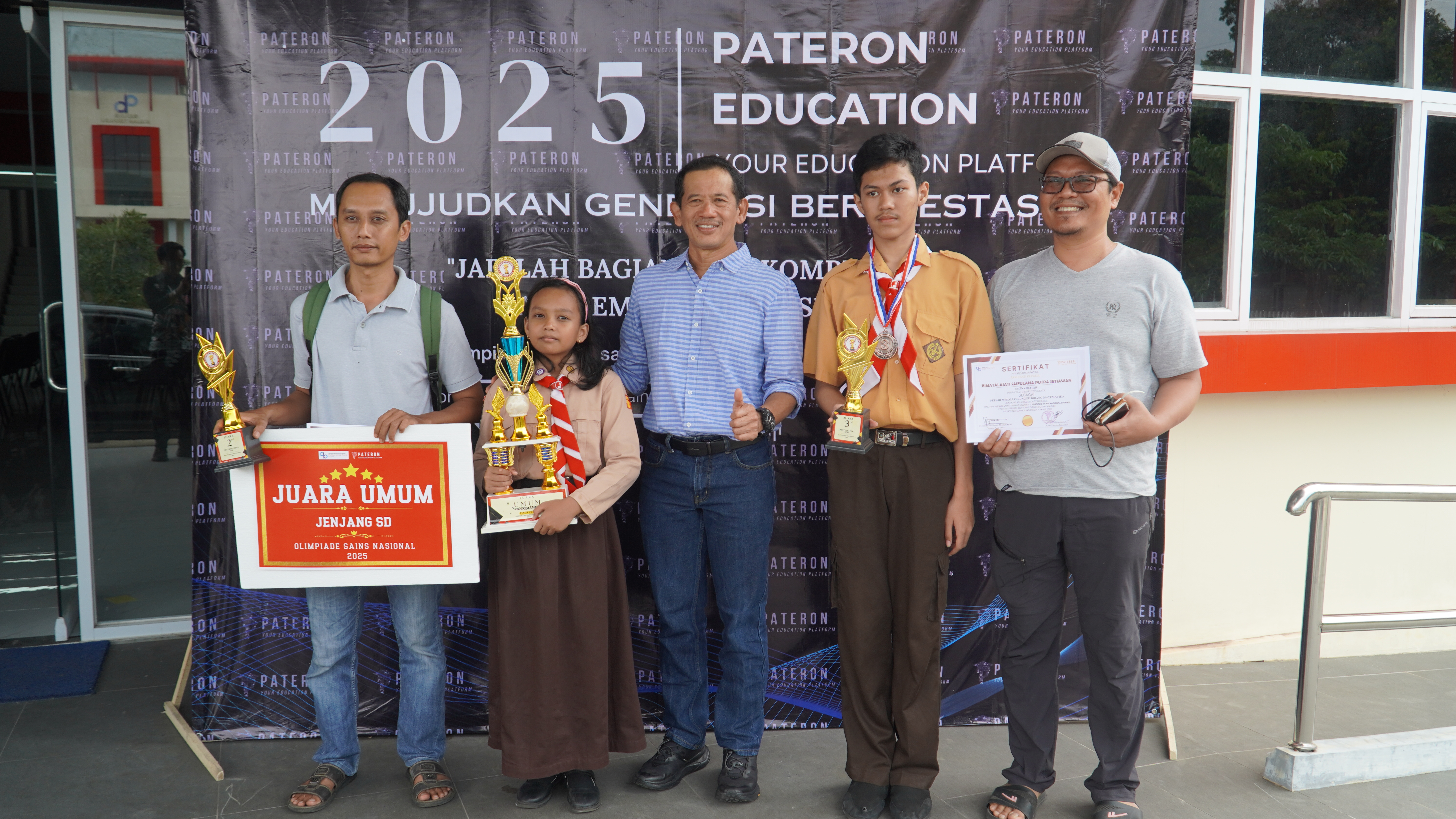 22 Februari 2025 - Penutupan OSNAS 2025 (Olimpiade Sains Nasional) Pateron Indonesia x AKN Blitar di Aula Terbuka Kampus AKN Blitra