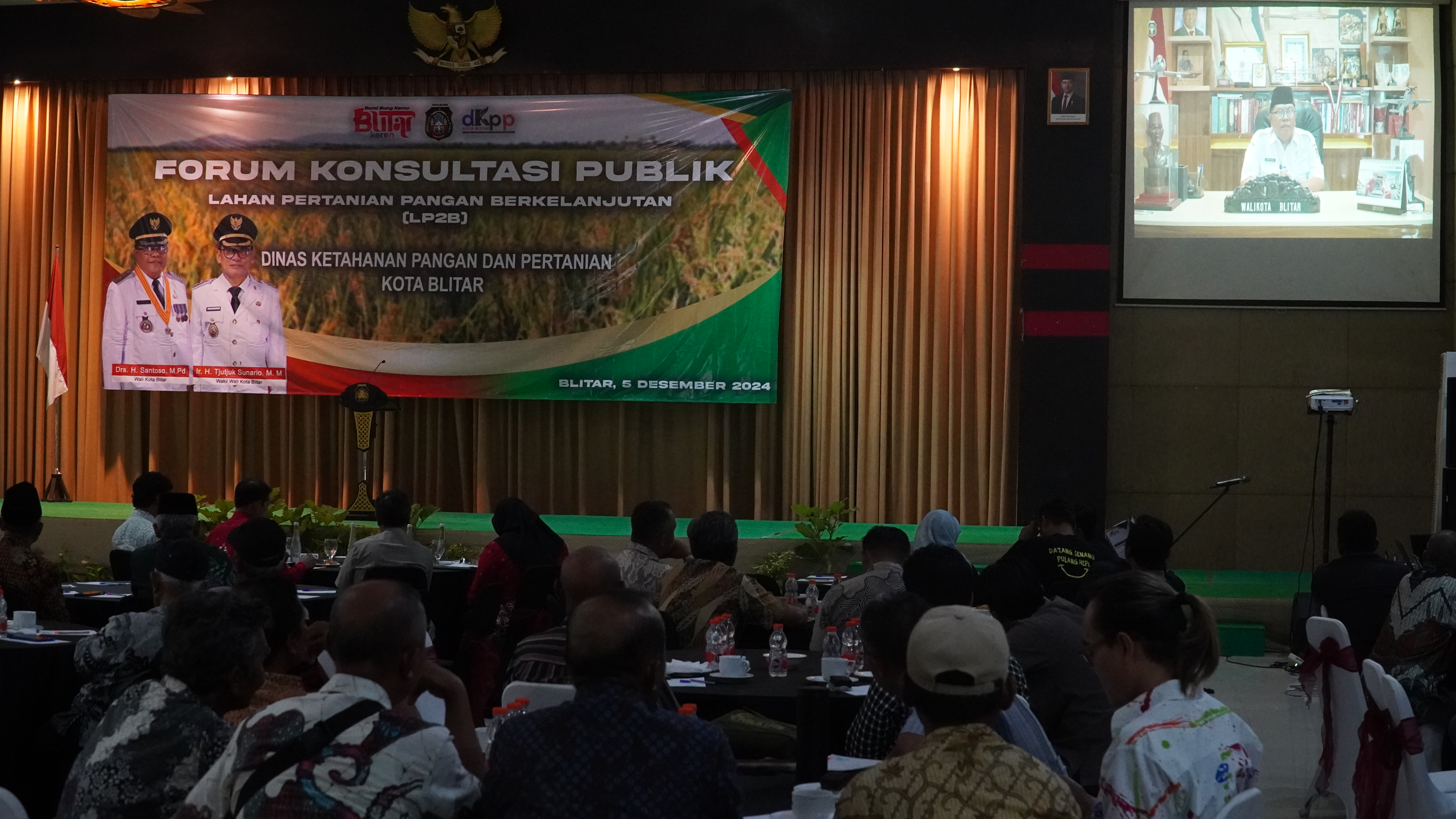 5 Desember 2024 - Konsultasi Publik Raperda LP2B Kota Blitar Tahun 2024