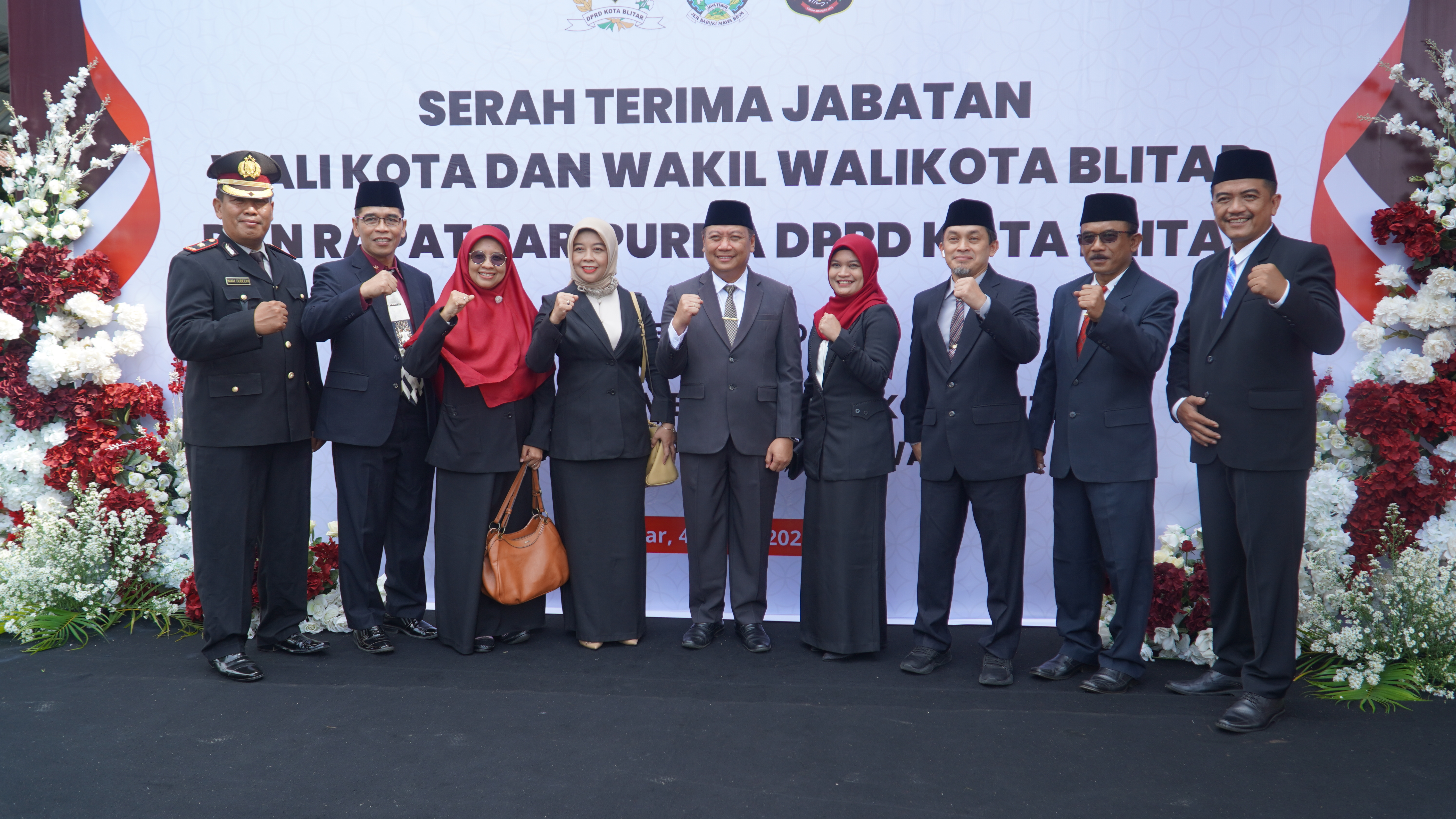 4 Maret 2025 - Sertijab KDH dan WKDH di Graha Paripurna DPRD Kota Blitar