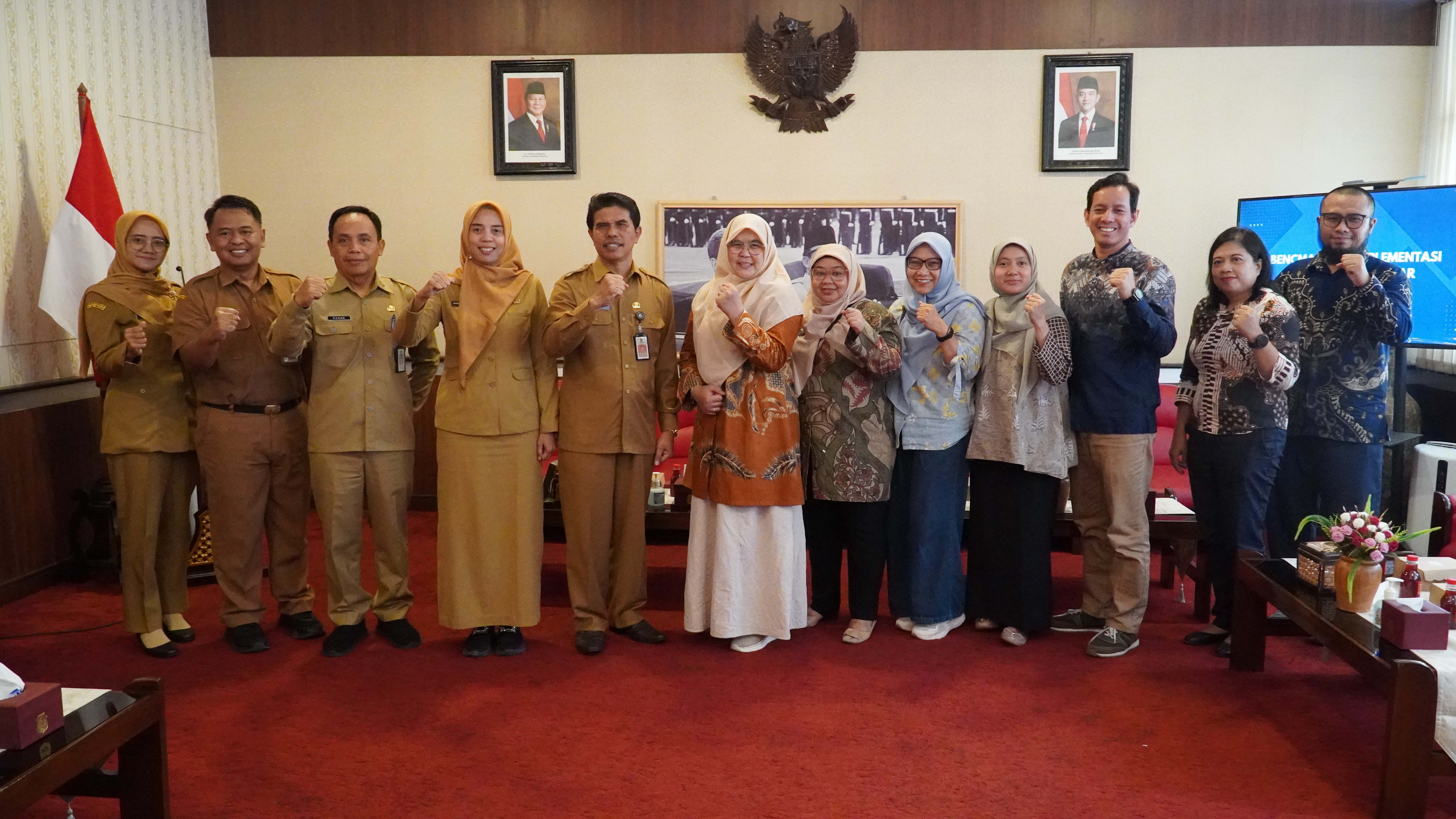 16 Desember 2024 - BENCHMARKING Implementasi SAKIP di Kota BLITAR di ruang SAMAPTALOKA