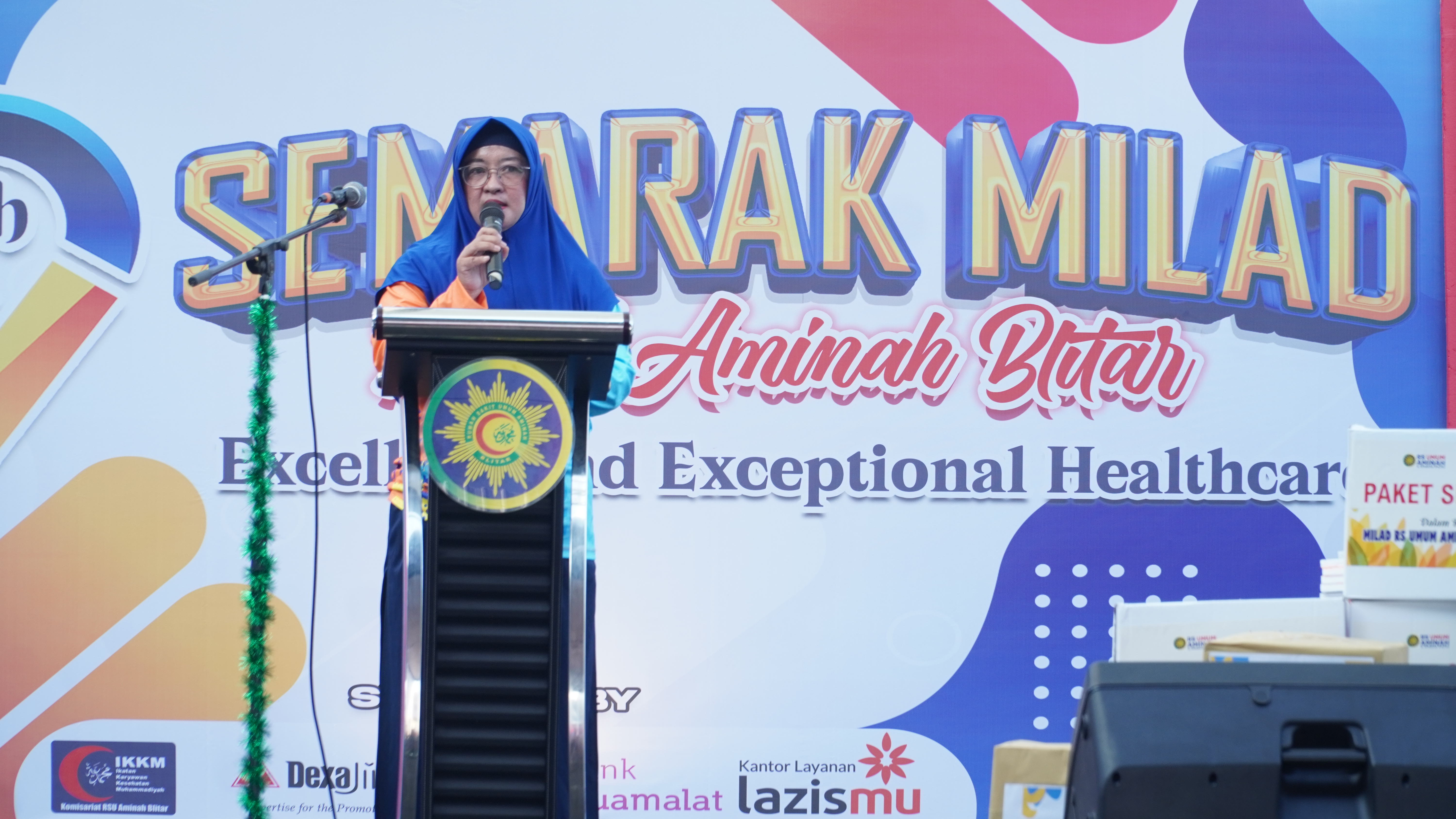 4 Mei 2025 - Jalan Sehat dalam rangka HUT RSU AMINAH K-19  di Lapangan Volly Warga Rw 07 Jl.Irian Kelurahan Kepanjenkidul
