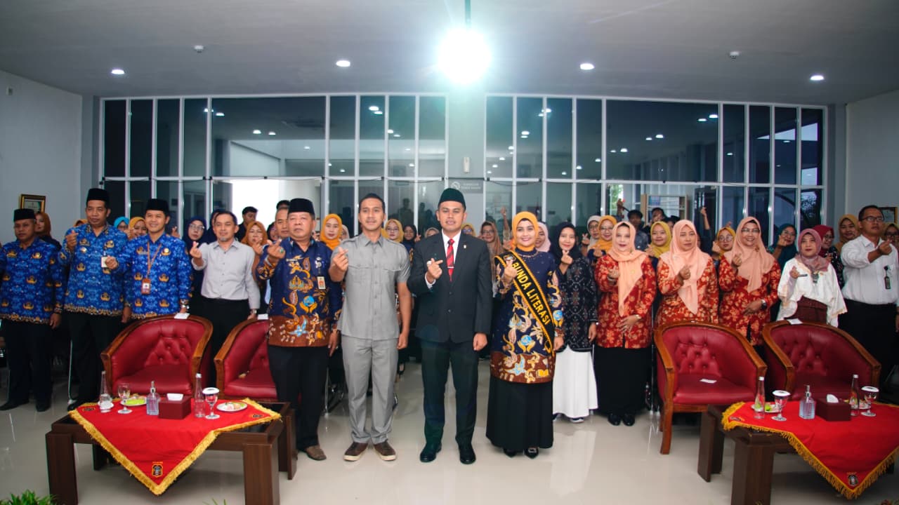 28 Oktober 2025 - Pengukuhan BUNDA LITERASI di Aula Prada Wisesa Dispursip