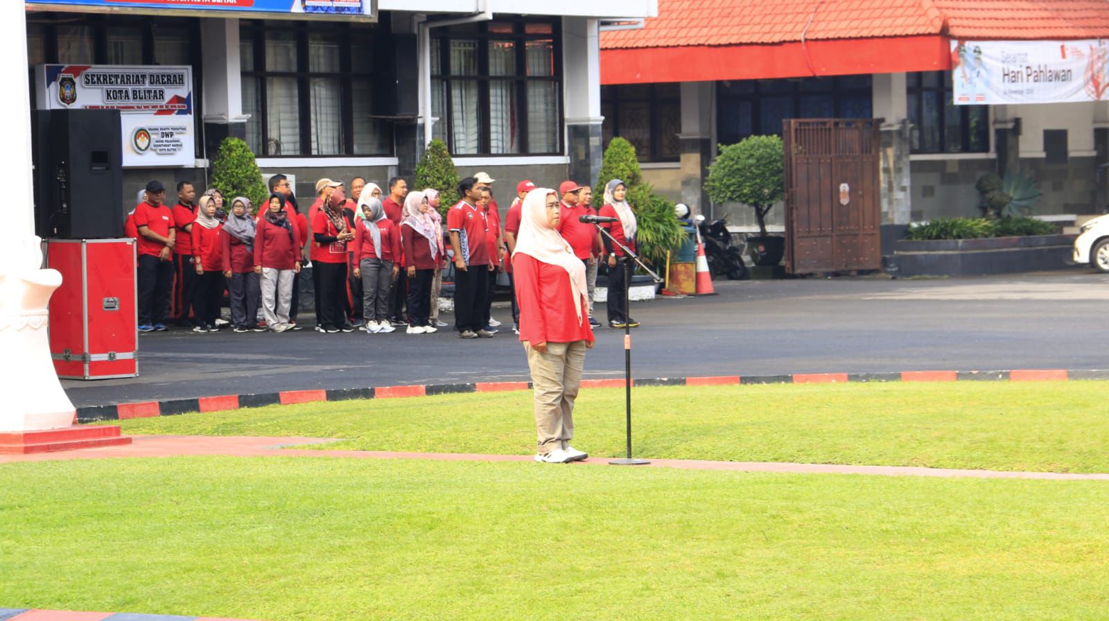 22 November 2024 - Senam Pagi ASN Pemkot Blitar