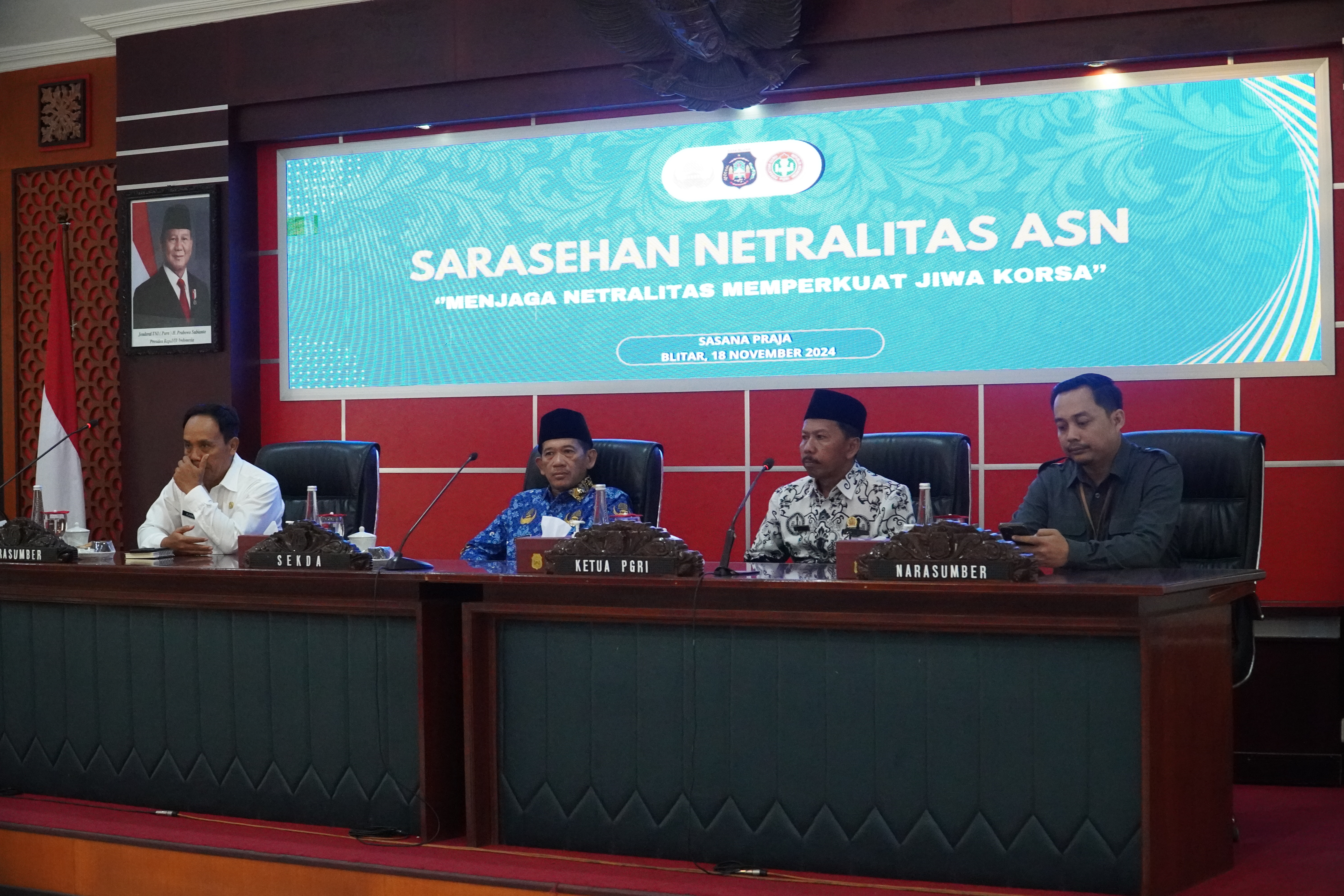 18 November 2024 - Sarasehan KORPRI &amp;amp; PGRI Pemkot Blitar