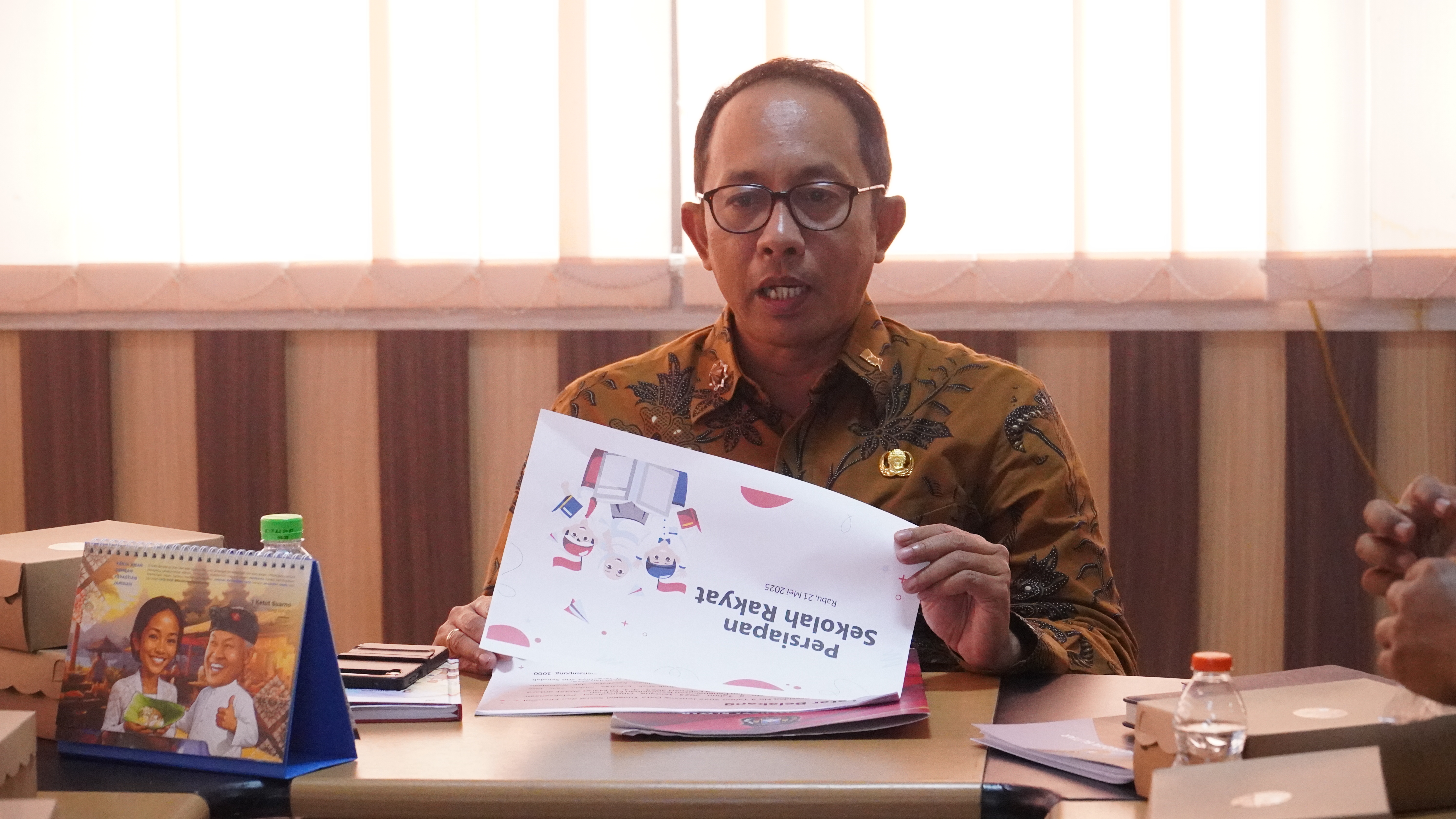 21 Mei 2025 - Rakor Persiapan Sekolah Rakyat di ruang rapat Lt 2 BPKAD