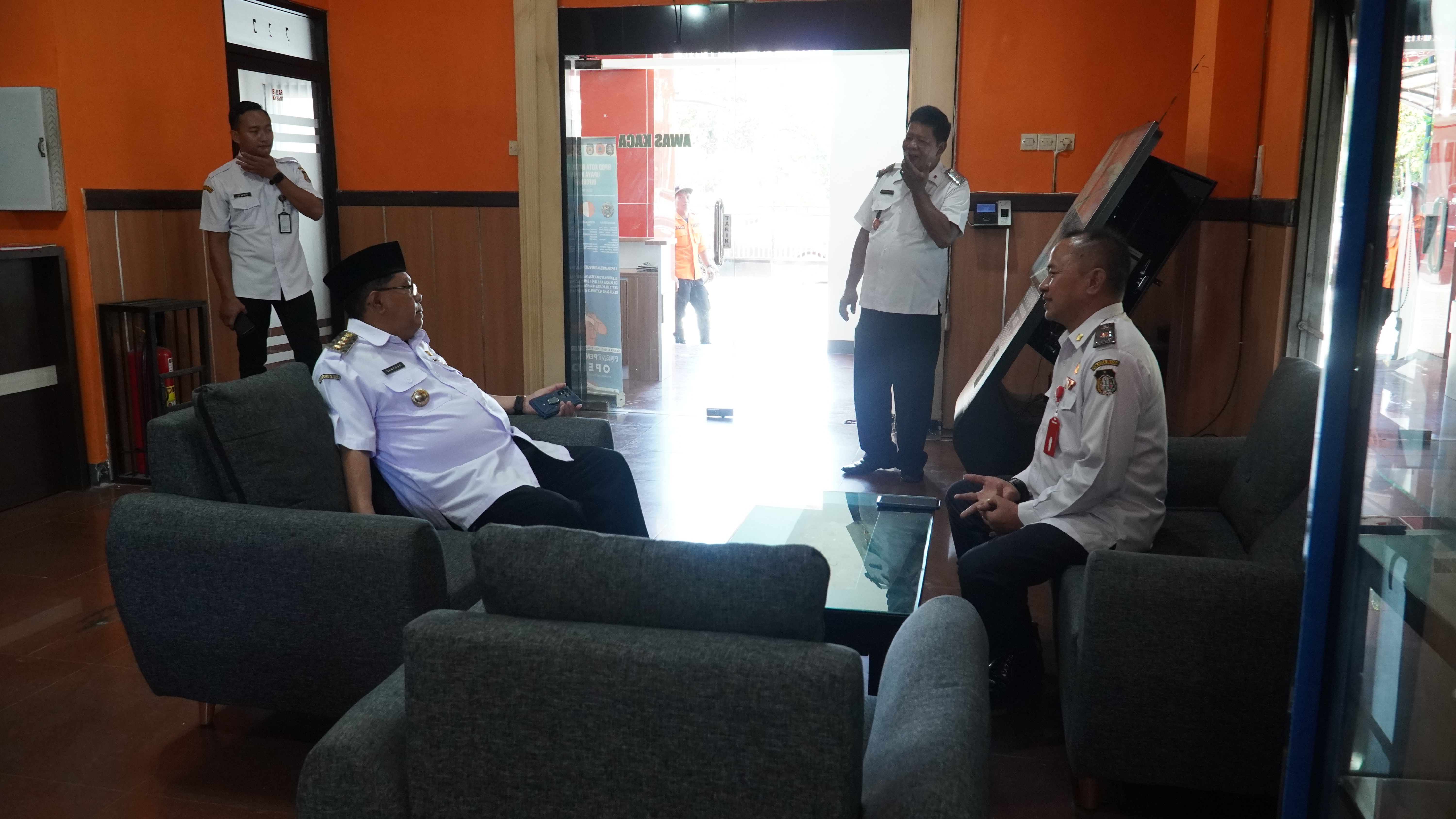 5 Februari 2025 -  Peninjauan Kantor BPBD di Jl, Veteran