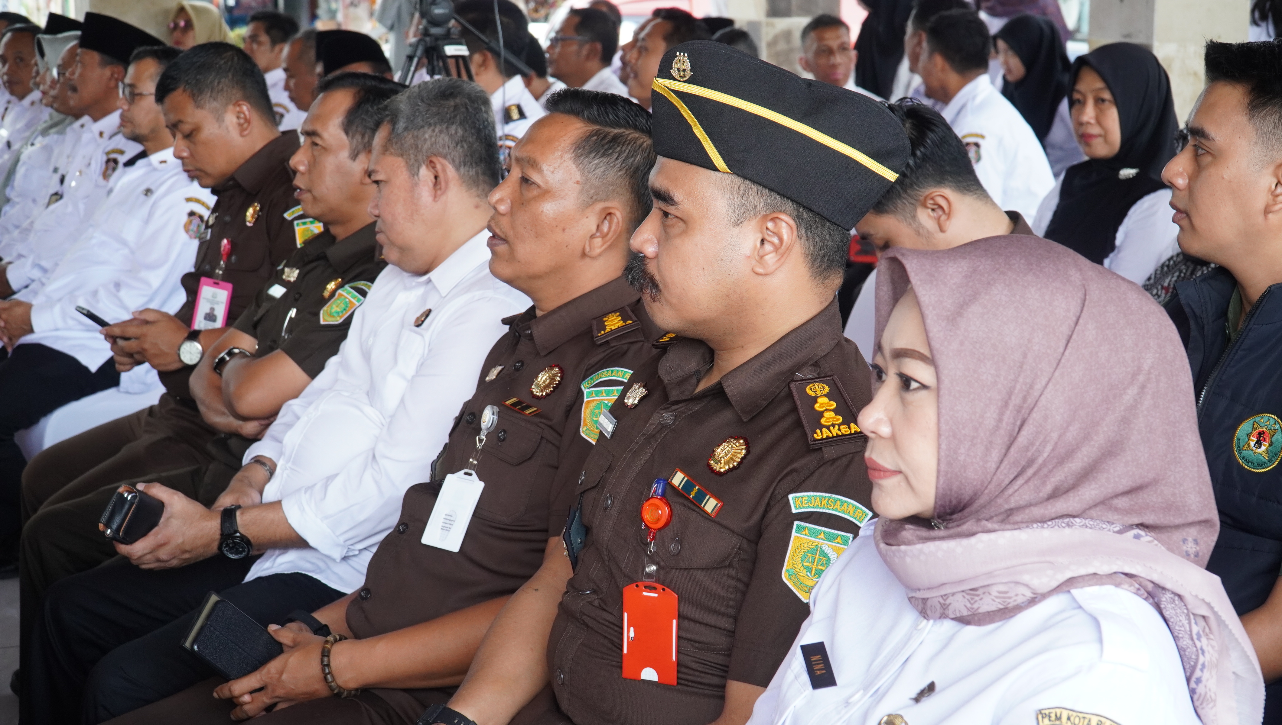 22 Oktober 2025- Penandatangan Perjanjian Kerjasama antara KAJARI BLITAR dengan PEMKOT BLITAR di Balai Kel.SENTUL