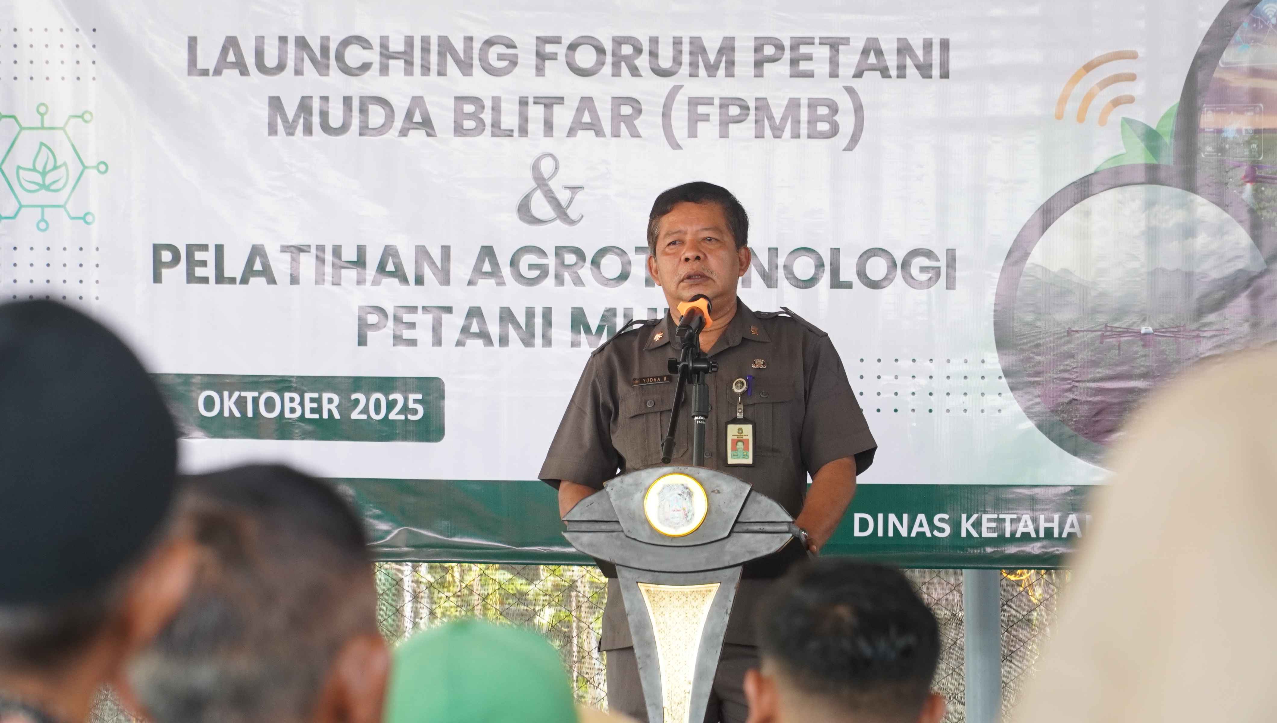 7 Oktober 2025- Launching FORUM PETANI MUDA KOTA BLITAR di Aula Kantor Dinas Pertanian