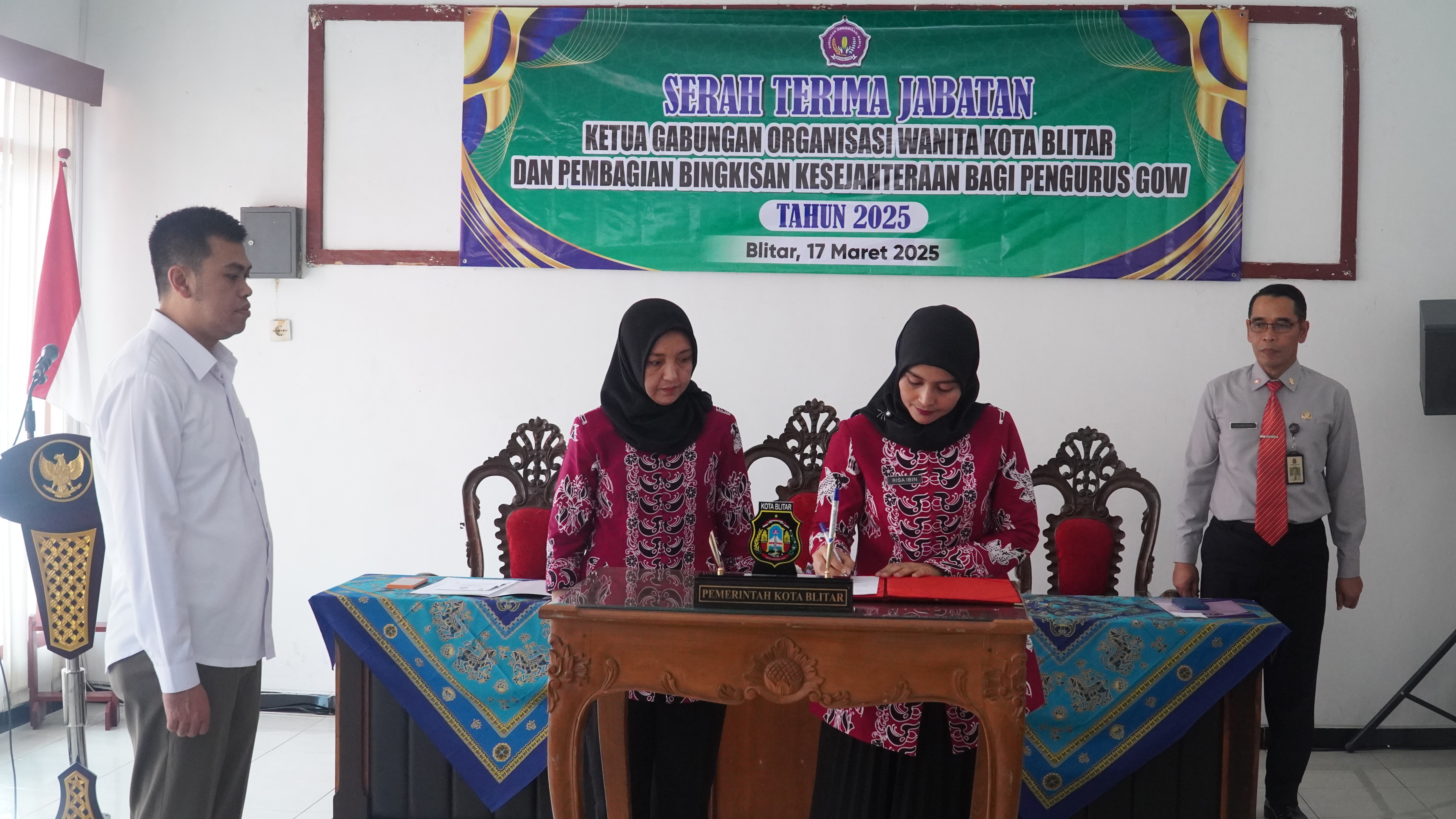 17 Maret 2025 - Sertijab KETUA GOW &amp;amp; Pembagian Bingkisan HARI RAYA
