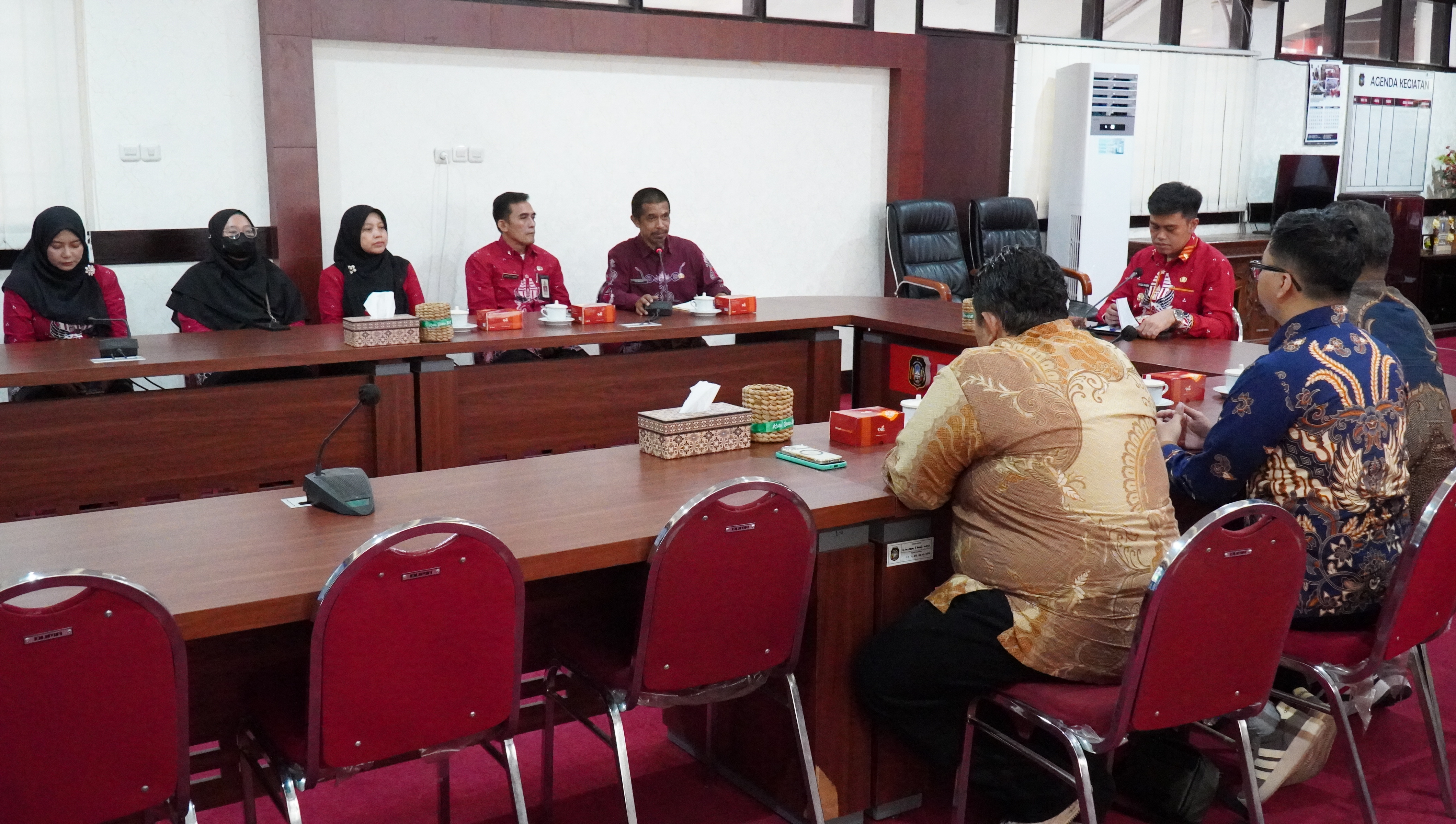 Audensi dengan JAWA POS